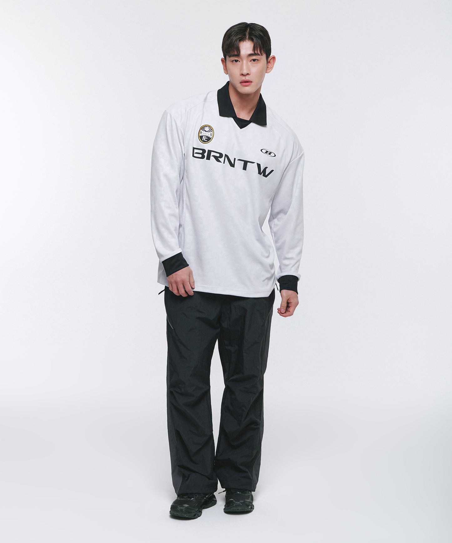 MONOGRAM SOCCER JERSEY [SILVER]