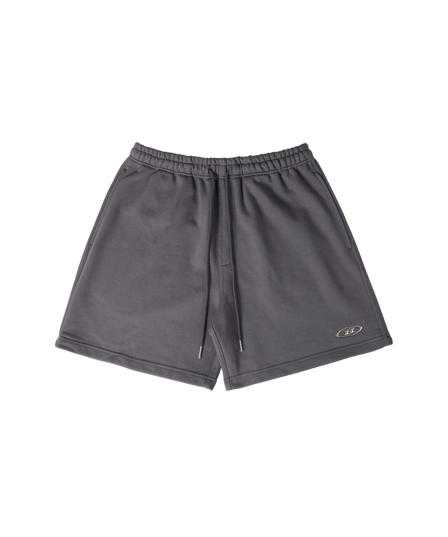 CHROME B HALF PANTS_SHORT VER [CHARCOAL]