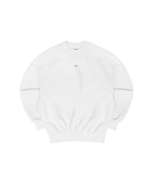 B PENDANT SWEATSHIRTS [WHITE]