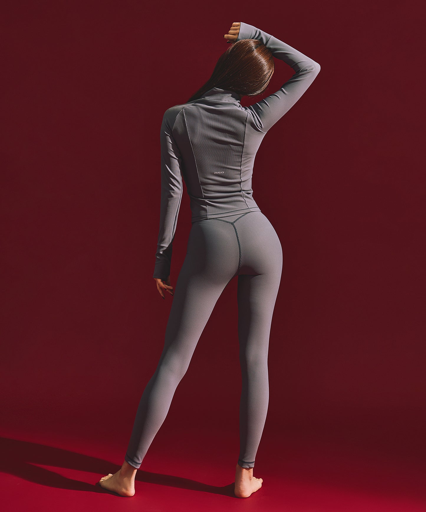 W B-FLEX LONG LEGGINGS [CHARCOAL]