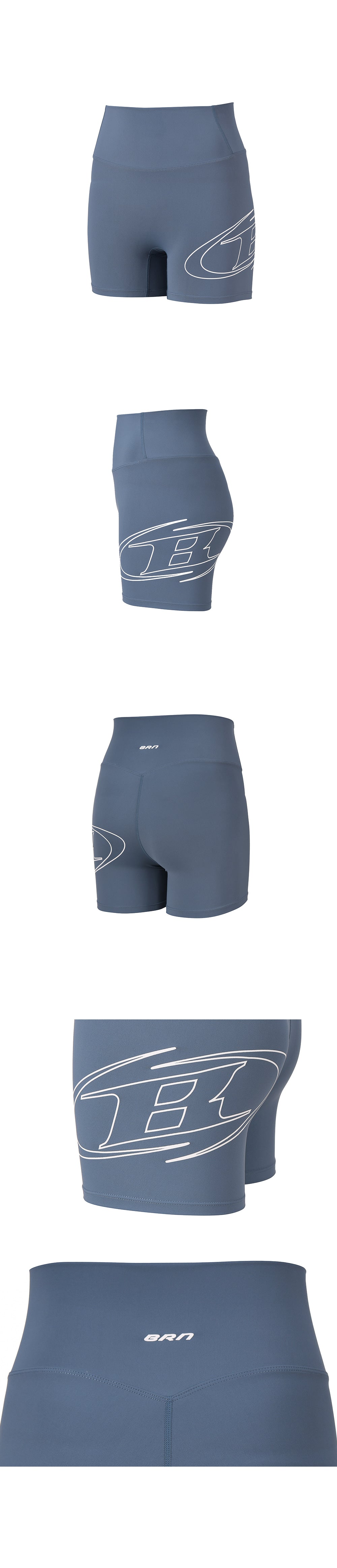 W STROKE B 3.5 BIKER SHORTS [BLUE]