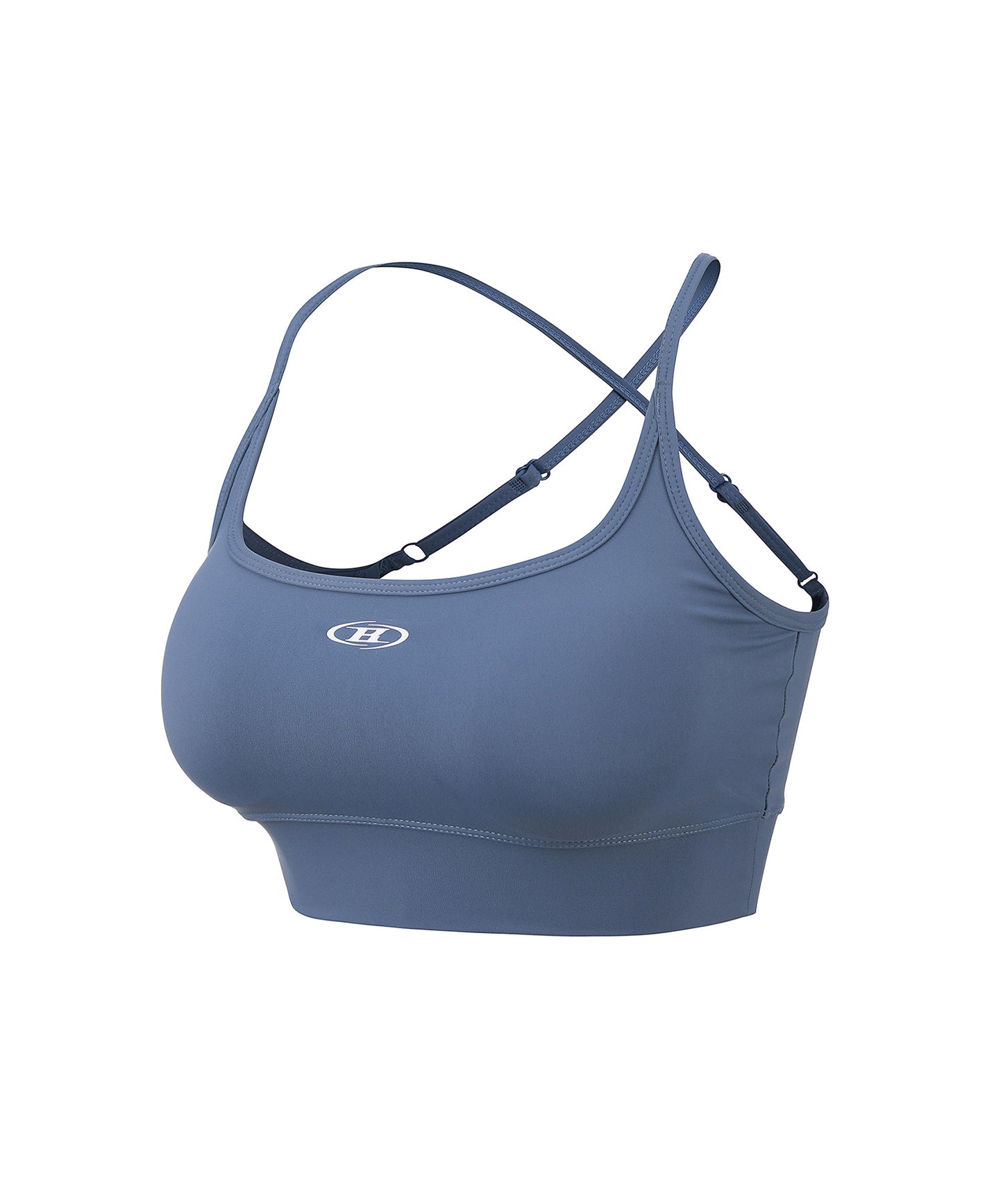 IN STOCK* W CROSS BACK BRA TOP [BLUE]