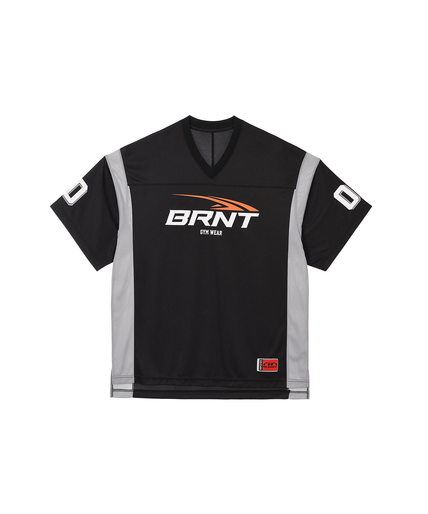 [4/7 Sale] MESH FOOTBALL JERSEY T-SHIRTS [BLACK]