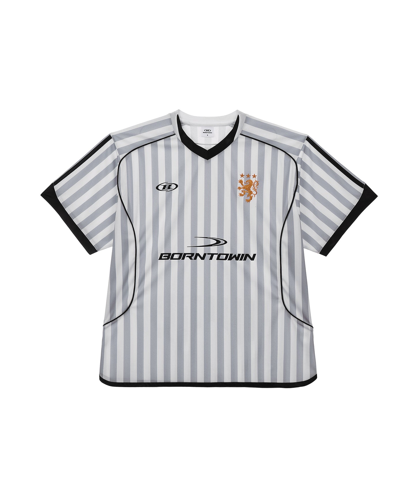 SYMBOL B SOCCER STRIPE JERSEY [WHITE]