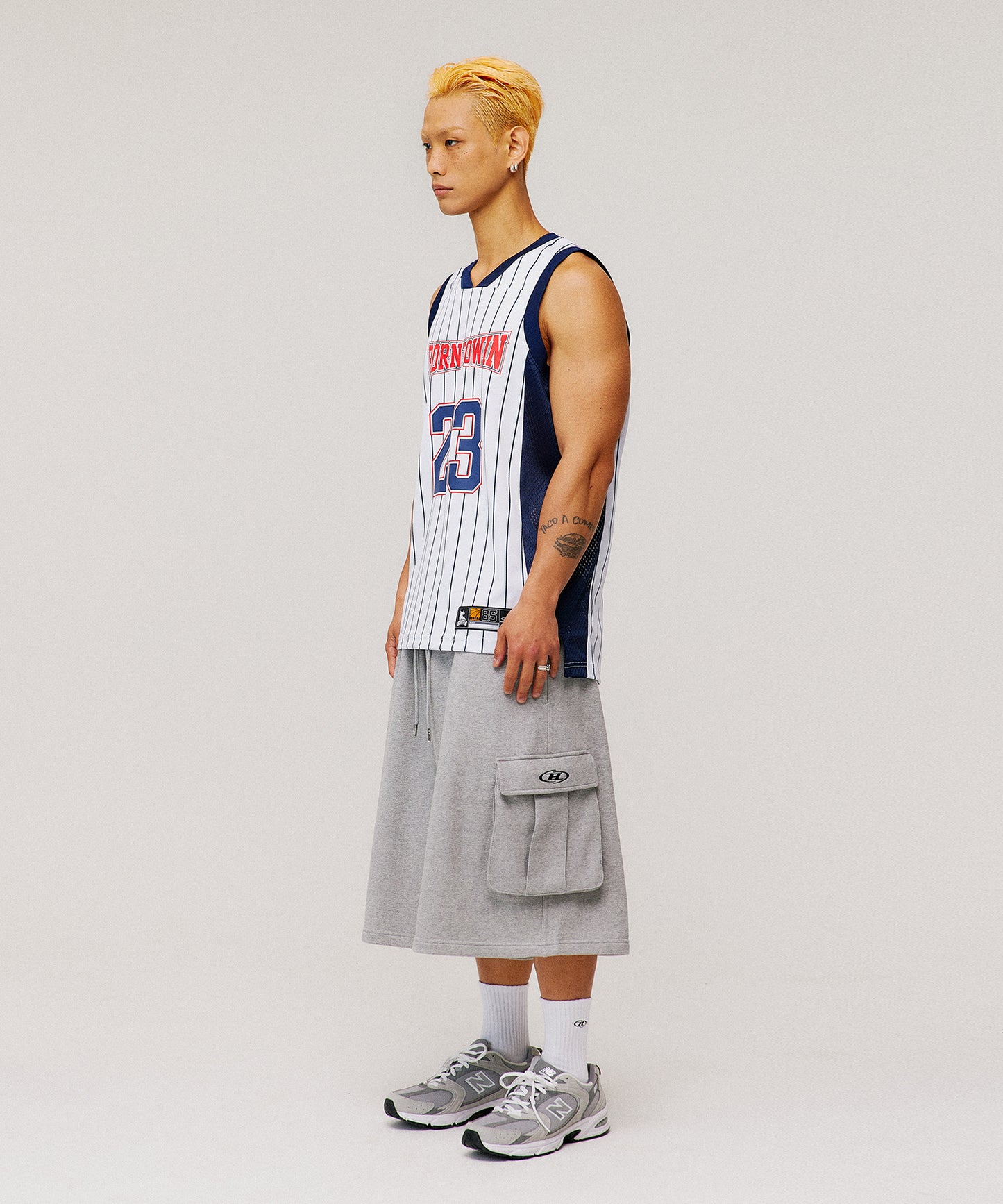 NUMBER 23 BASKETBALL SLEEVELESS [WHITE]