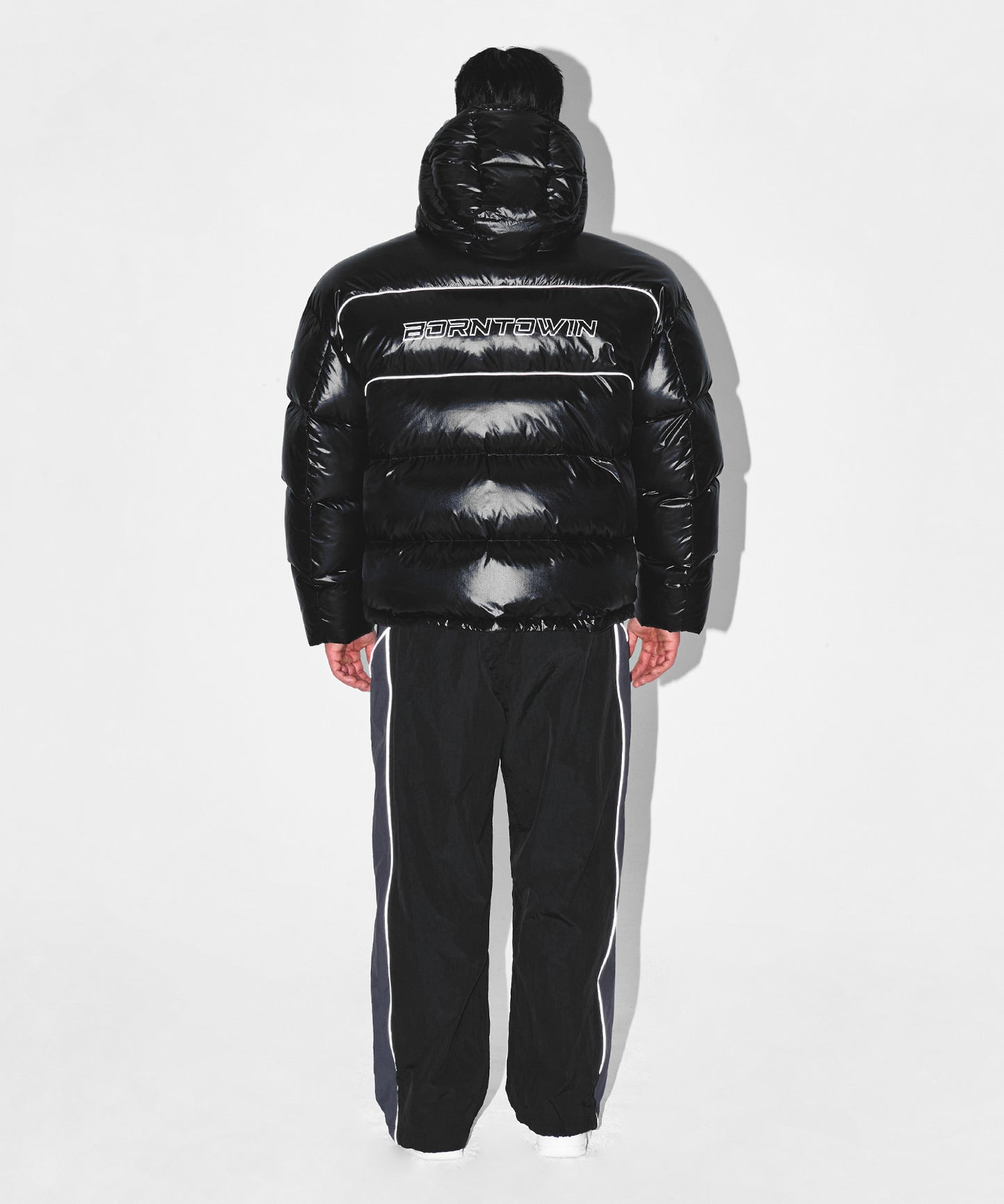 SILVER B RIPSTOP PUFFER DOWN [BLACK]