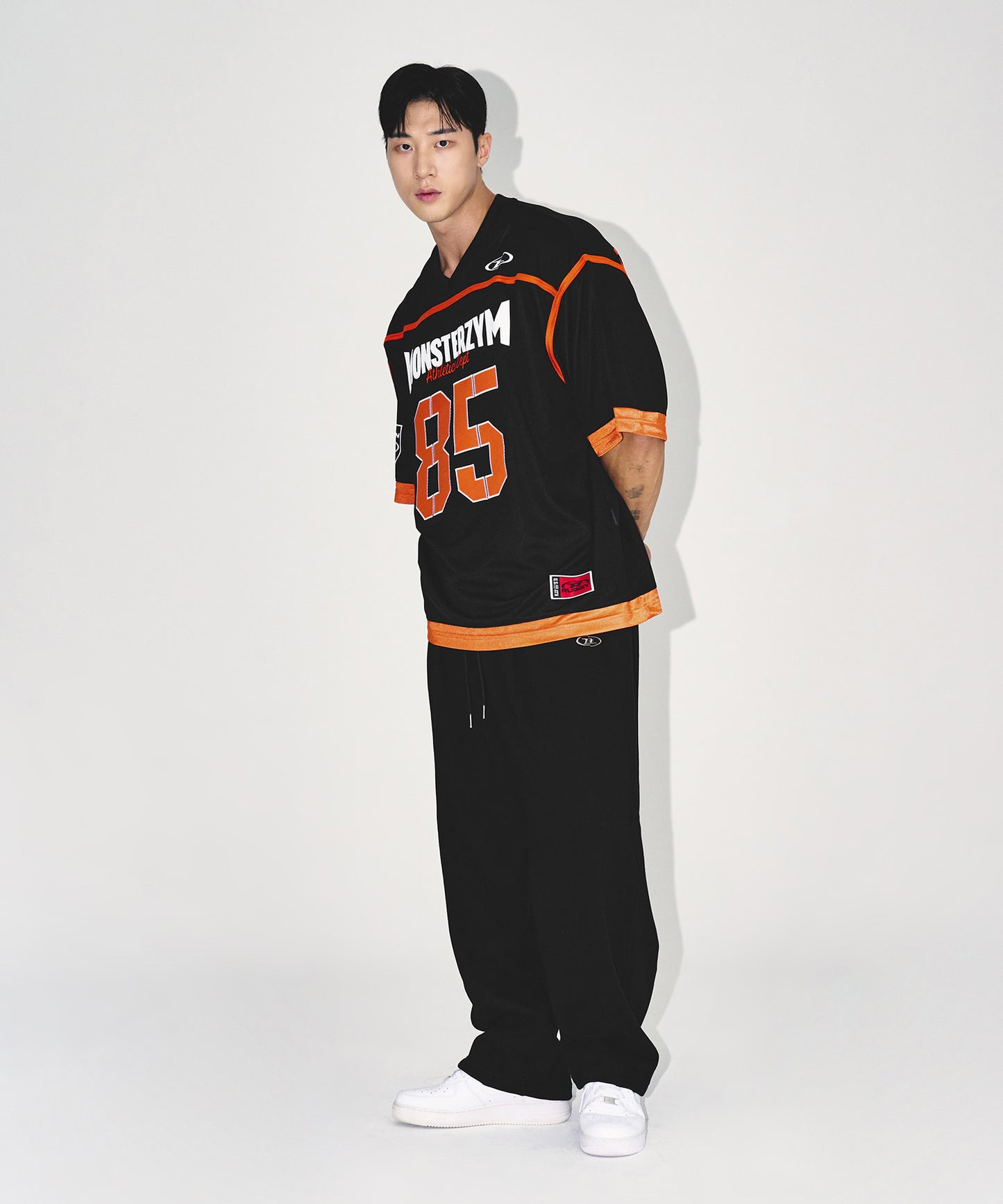 MONSTERZYM 85 RUGBY JERSEY [BLACK]