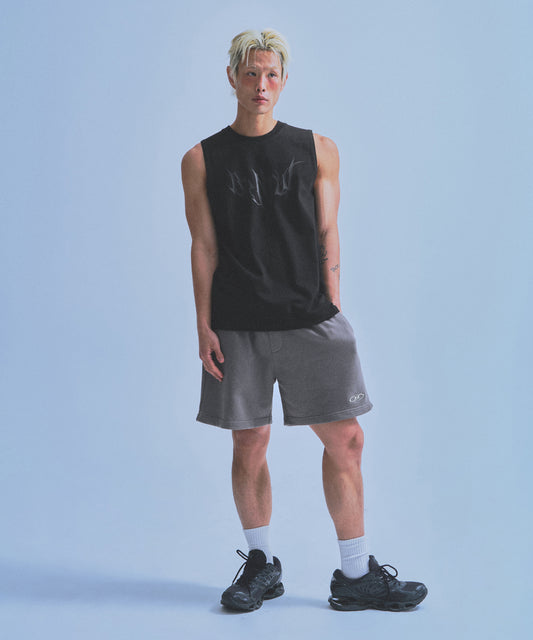 TRIBAL COMFORT FIT SLEEVLESS [BLACK]