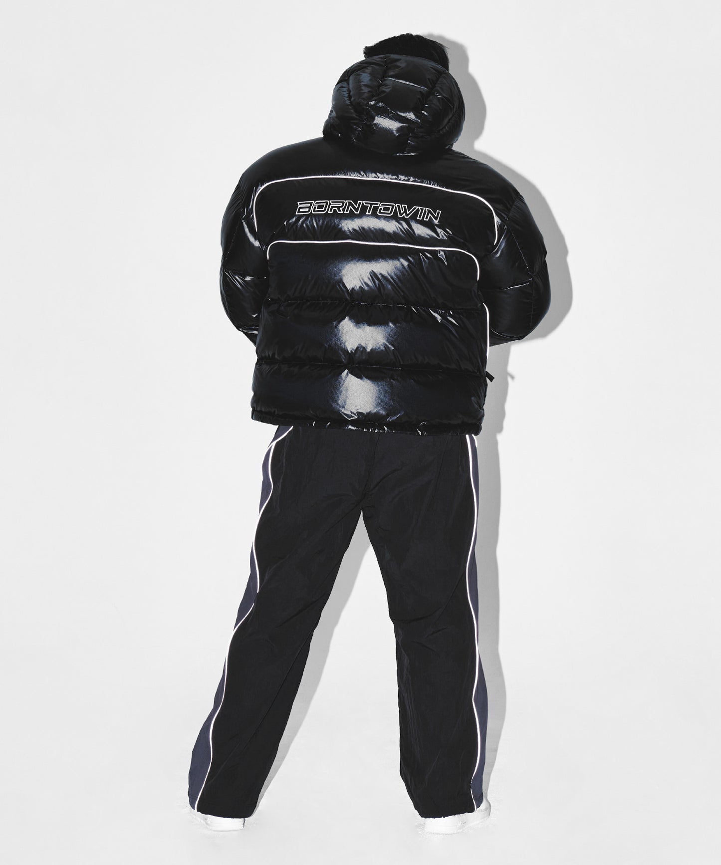 SILVER B RIPSTOP PUFFER DOWN [BLACK]