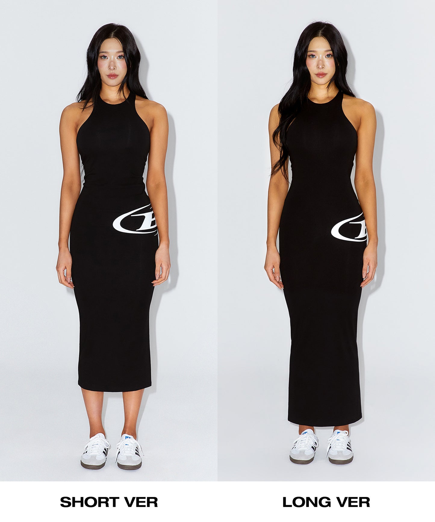 *restock in July *WINNER SLEEVELESS LONG DRESS [BLACK]