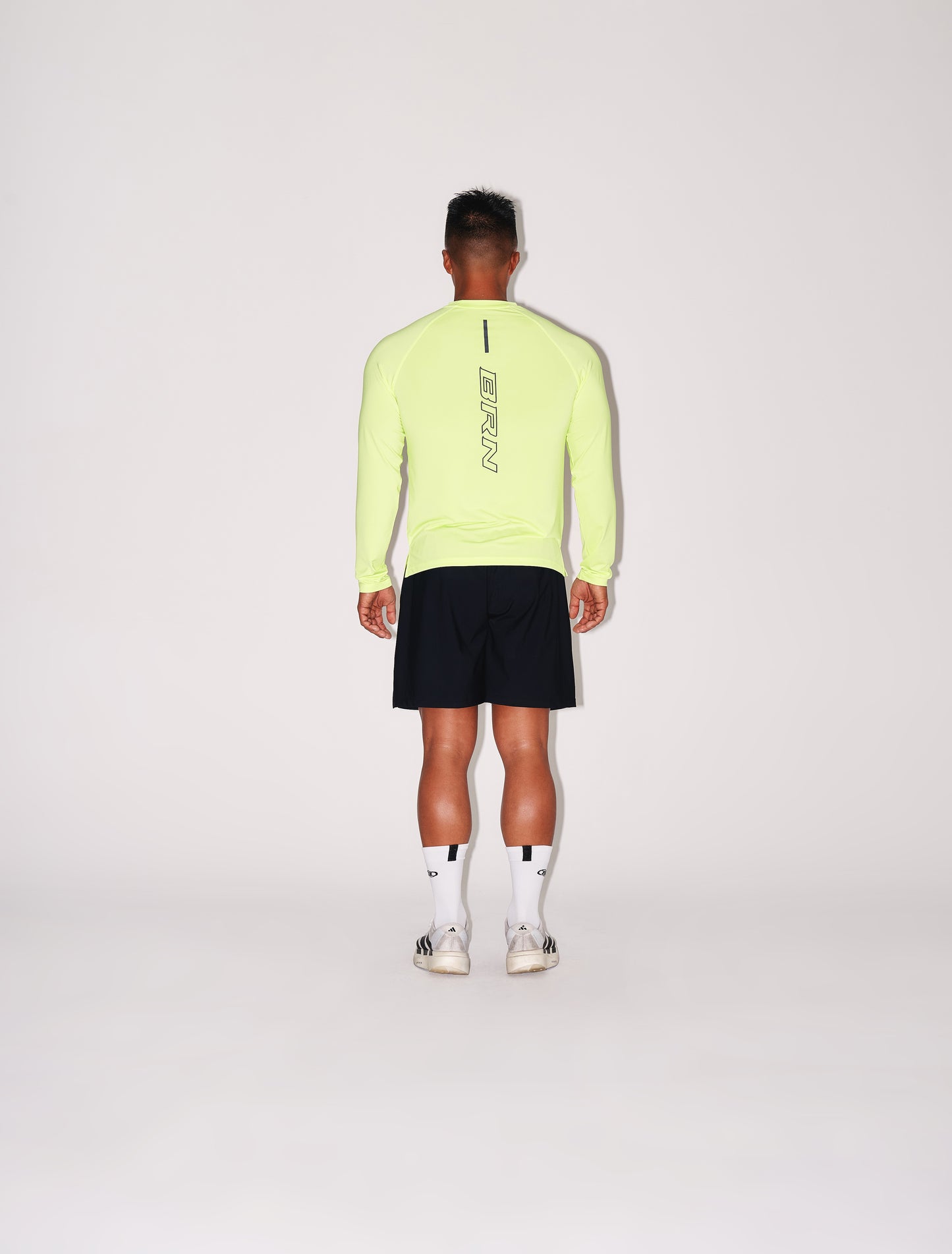 BRN SQUARE QUICK DRY LONG SLEEVE [NEON]