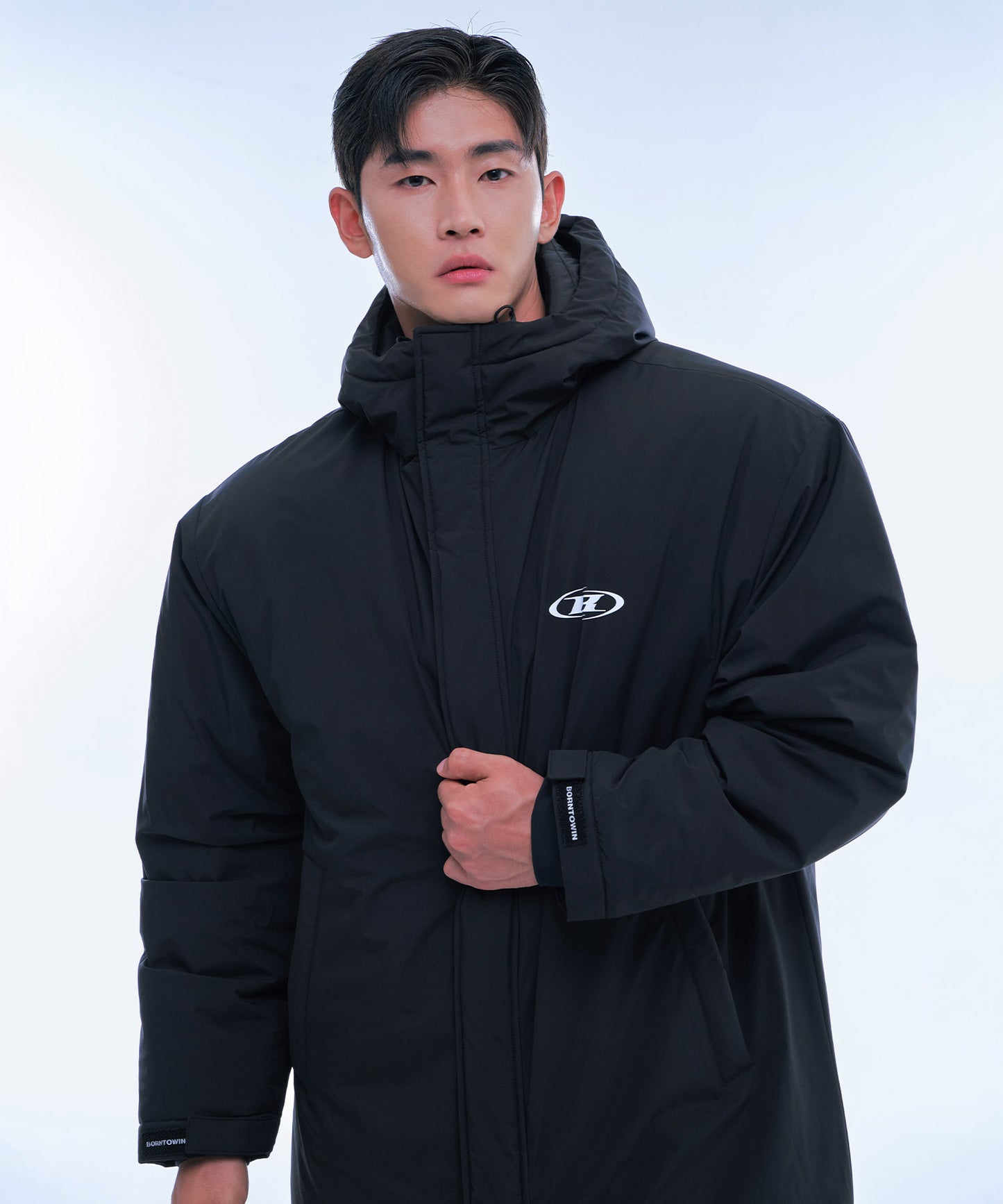 BIG SYMBOL BENCH PARKA [BLACK]