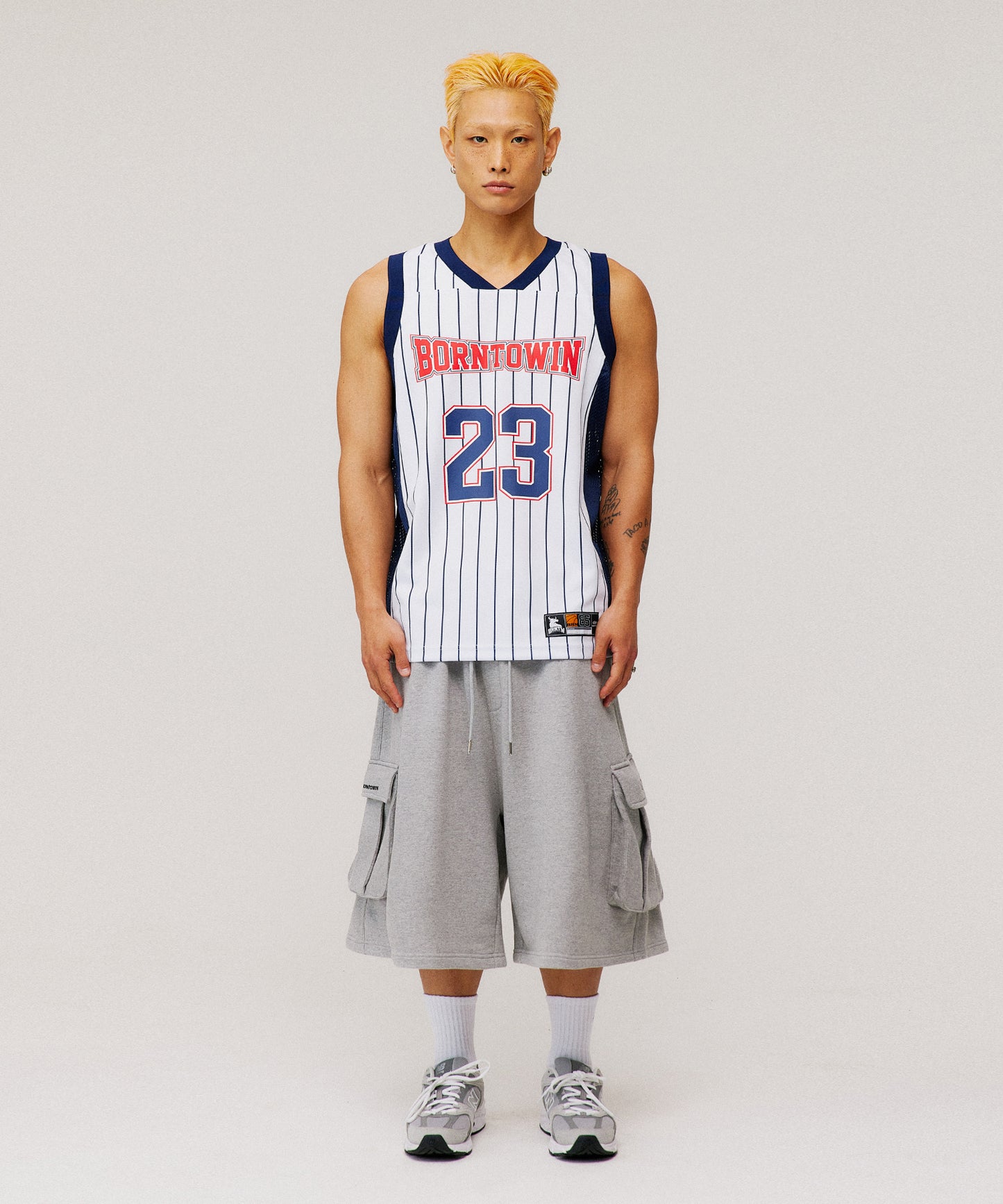 NUMBER 23 BASKETBALL SLEEVELESS [WHITE]