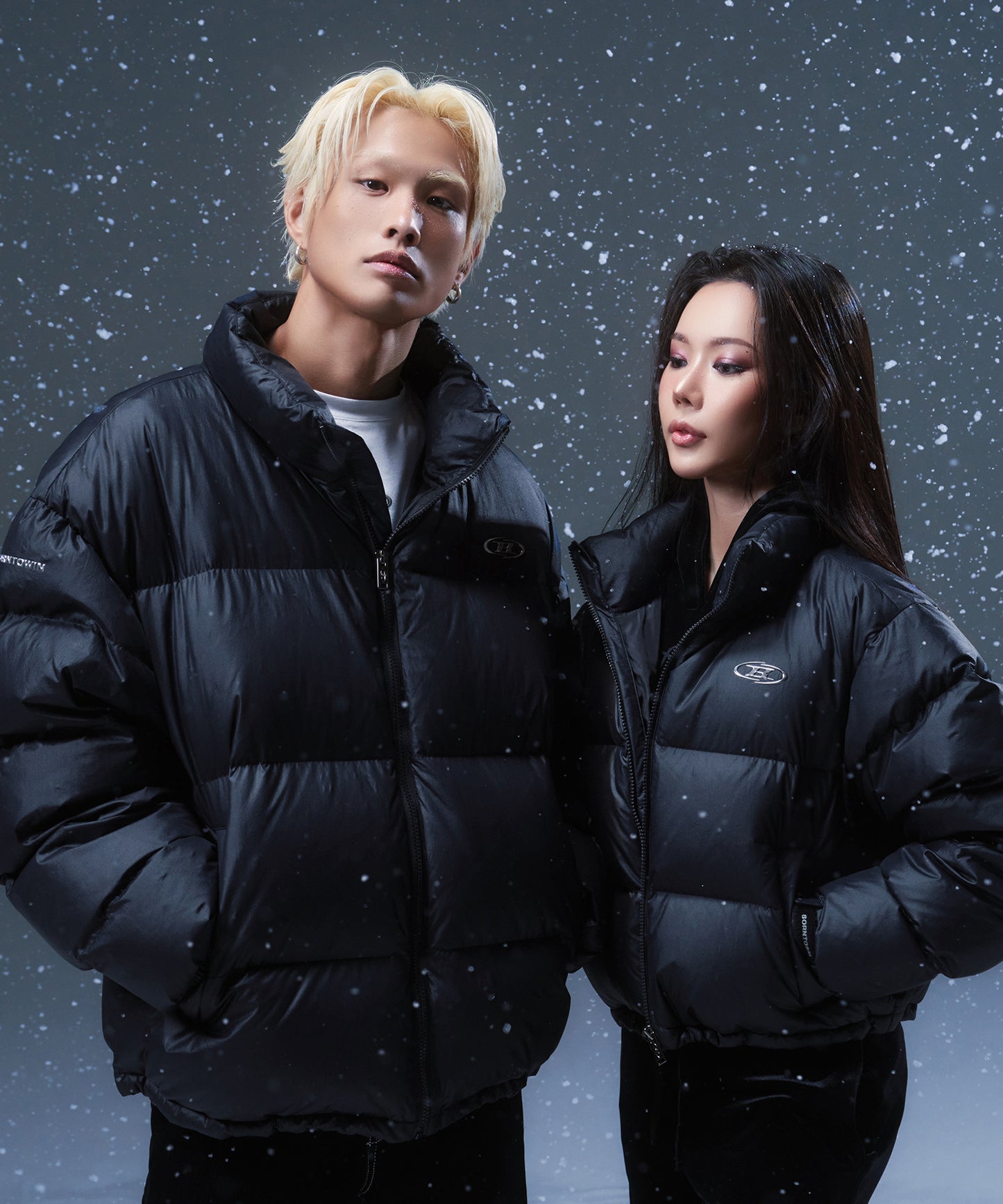 BIG SYMBOL PUFFER DOWN [BLACK]