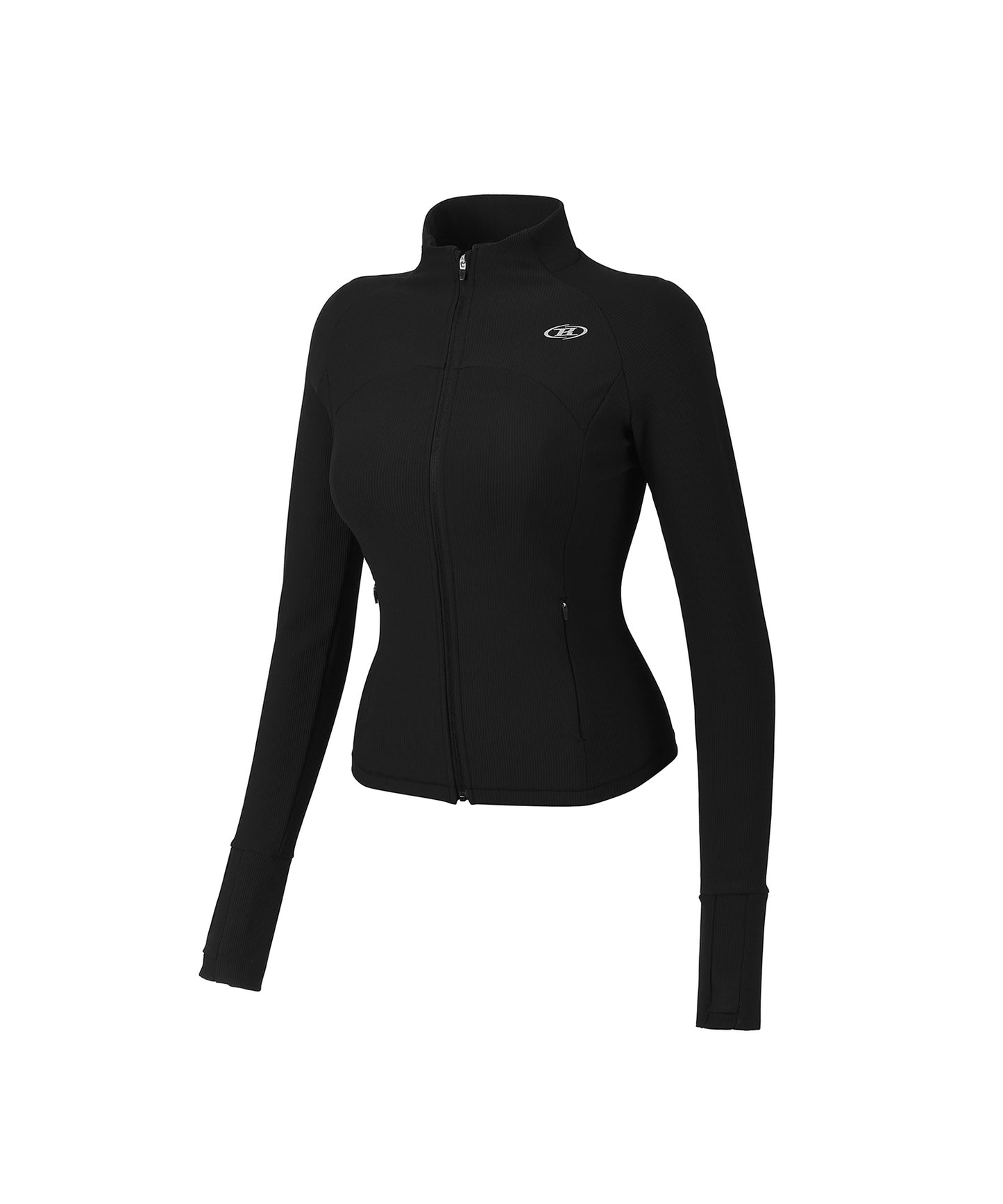 W B-FLEX FULL ZIP UP JACKET [BLACK]