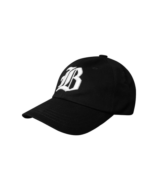 HERITAGE B BALL CAP [BLACK]