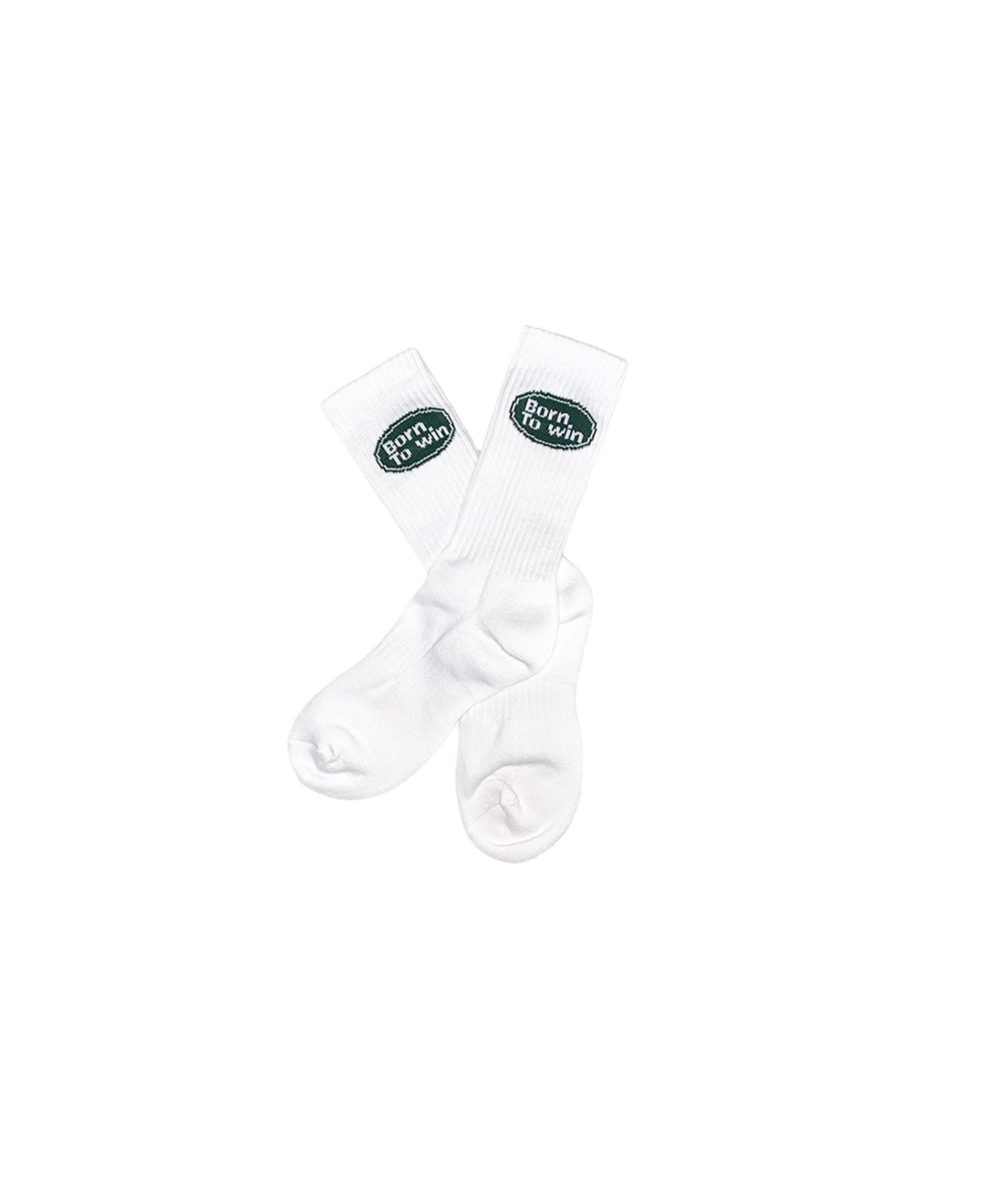 TRACK LOGO SOCKS [WHITE]