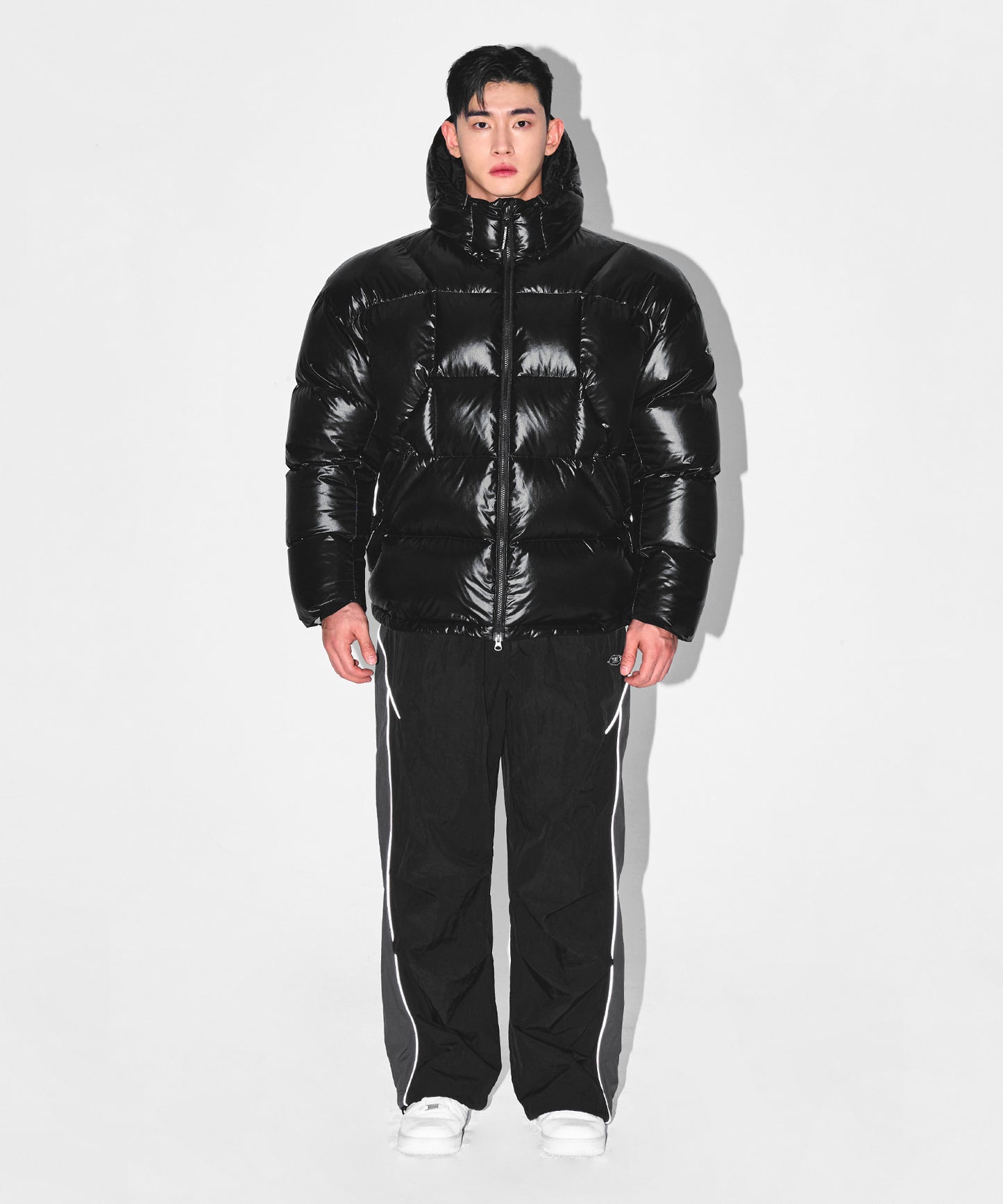 SILVER B RIPSTOP PUFFER DOWN [BLACK]