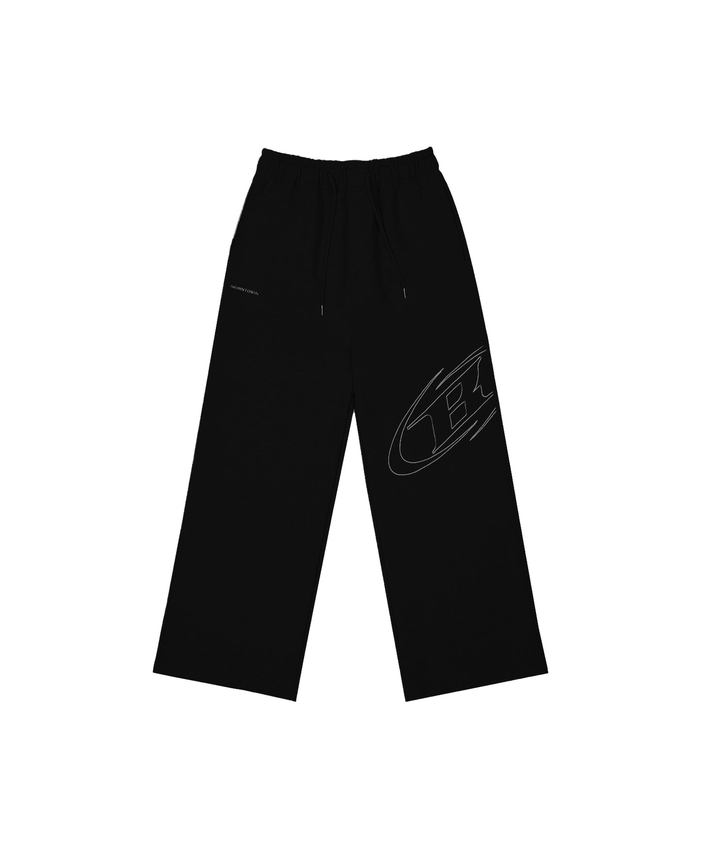 STROKE B WIDE PANTS [BLACK]