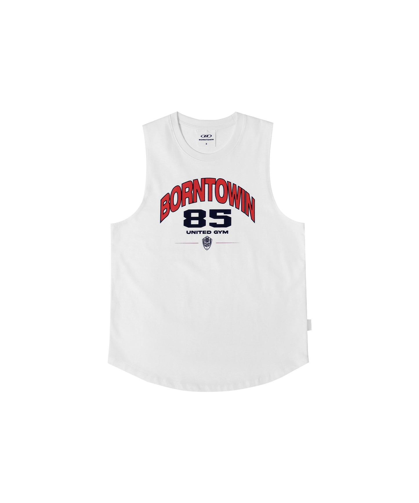 85 GYM COMFORT FIT SLEEVELESS [WHITE]