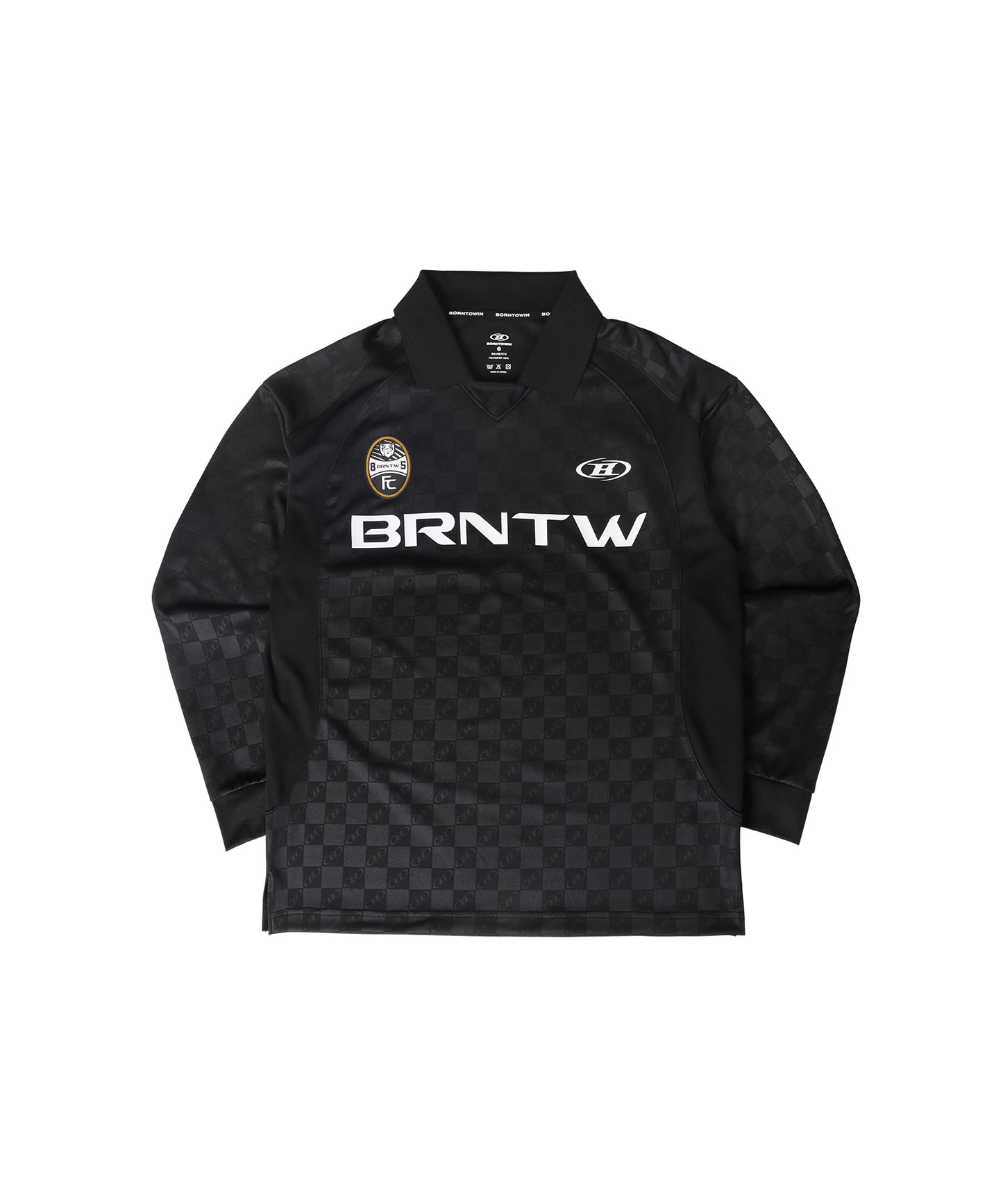 MONOGRAM SOCCER JERSEY [BLACK]