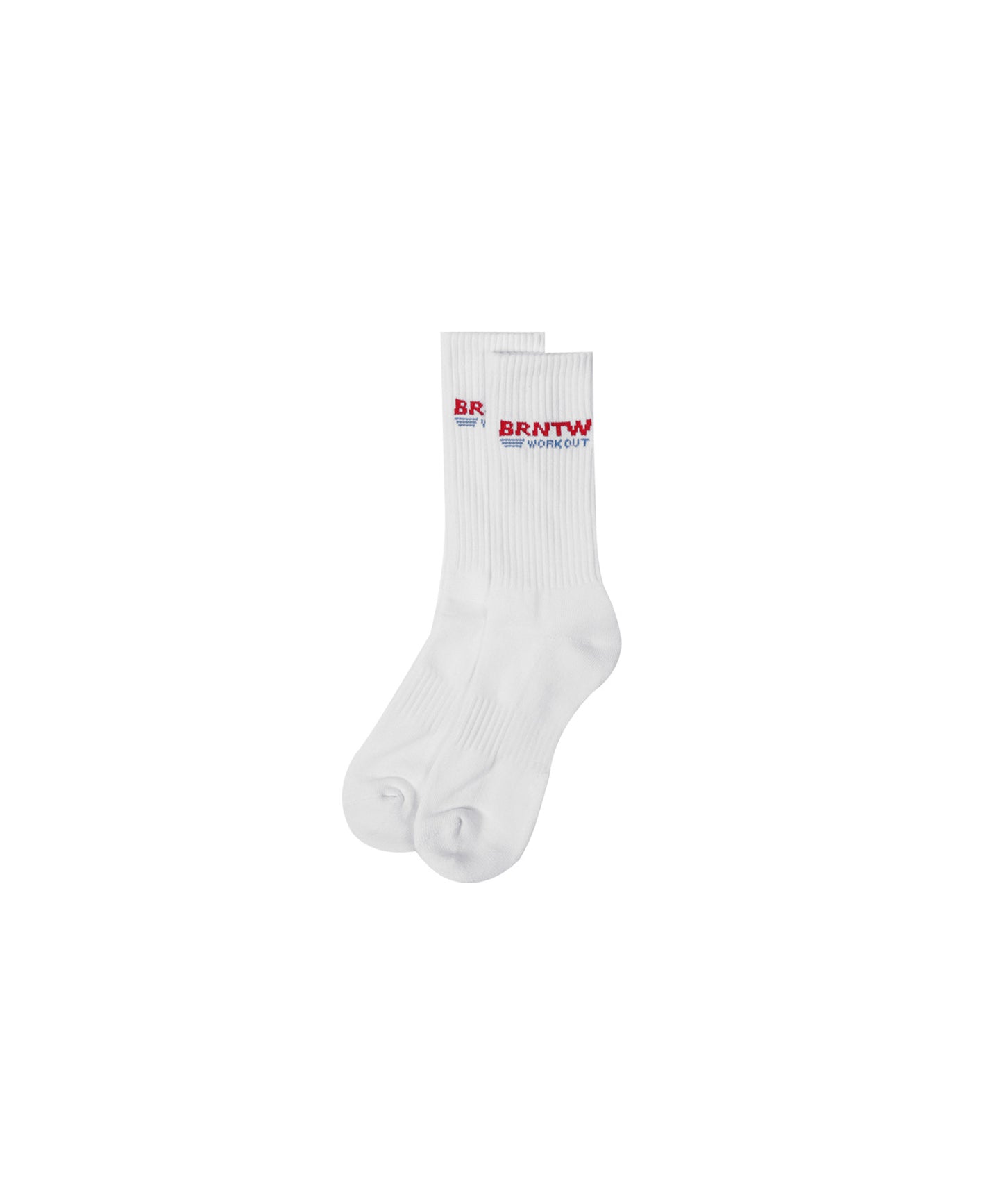 WORKOUT LOGO SOCKS [WHITE]
