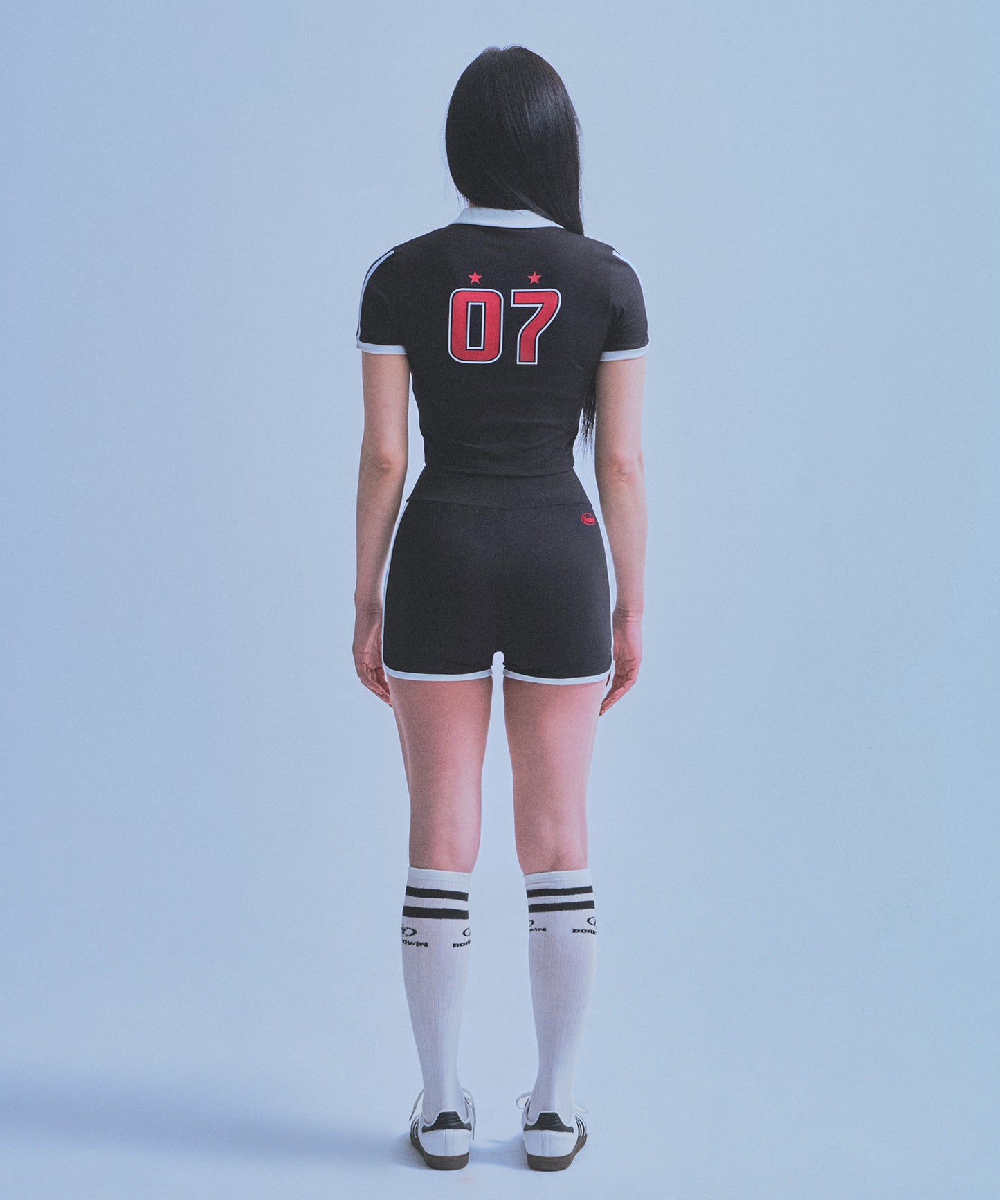 W BRNTW MICRO SHORTS [BLACK]