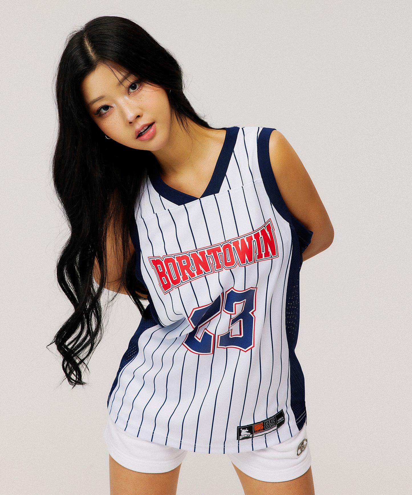 NUMBER 23 BASKETBALL SLEEVELESS [WHITE]