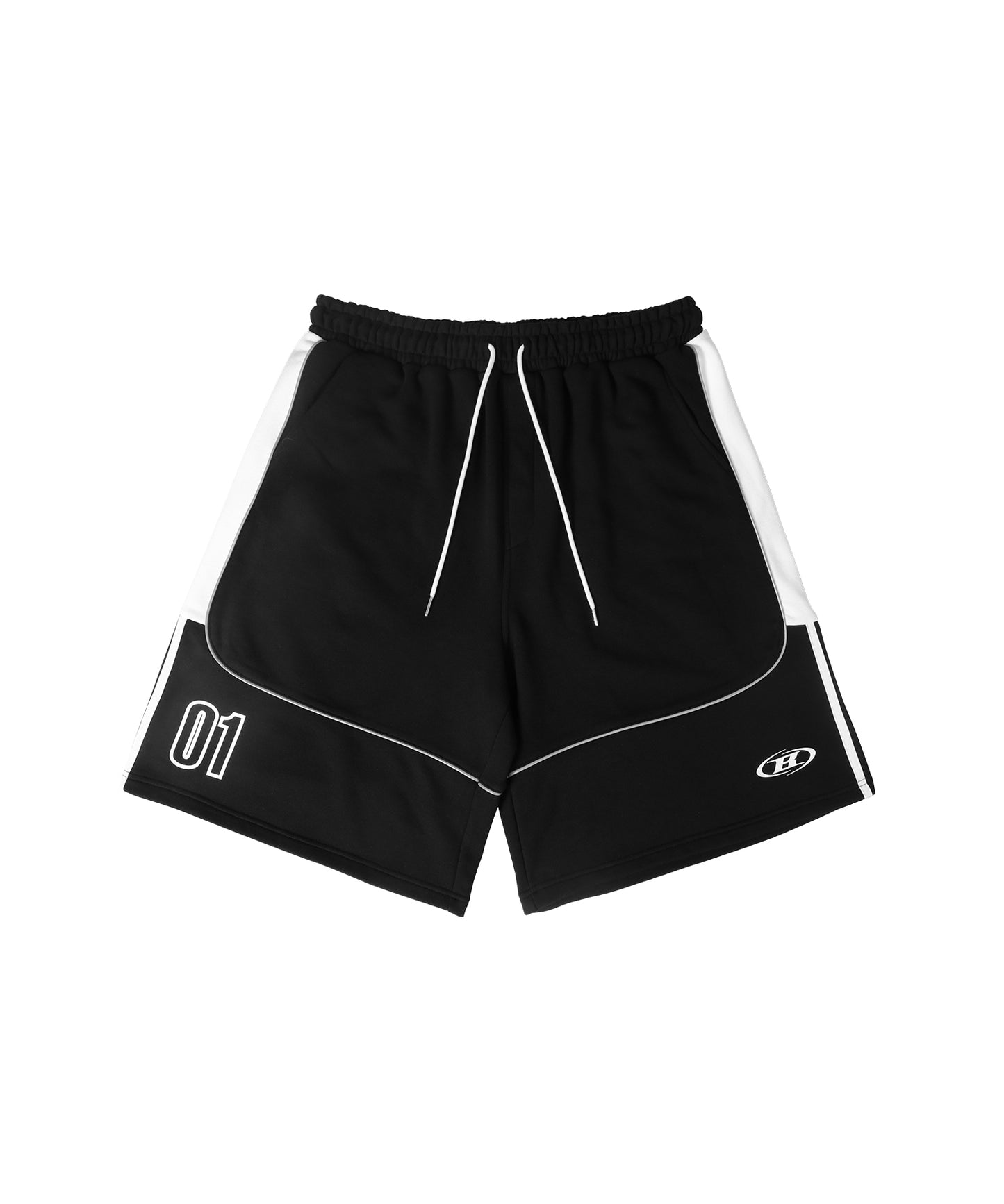 WINNER REFLECTIVE BERMUDA PANTS [BLACK]