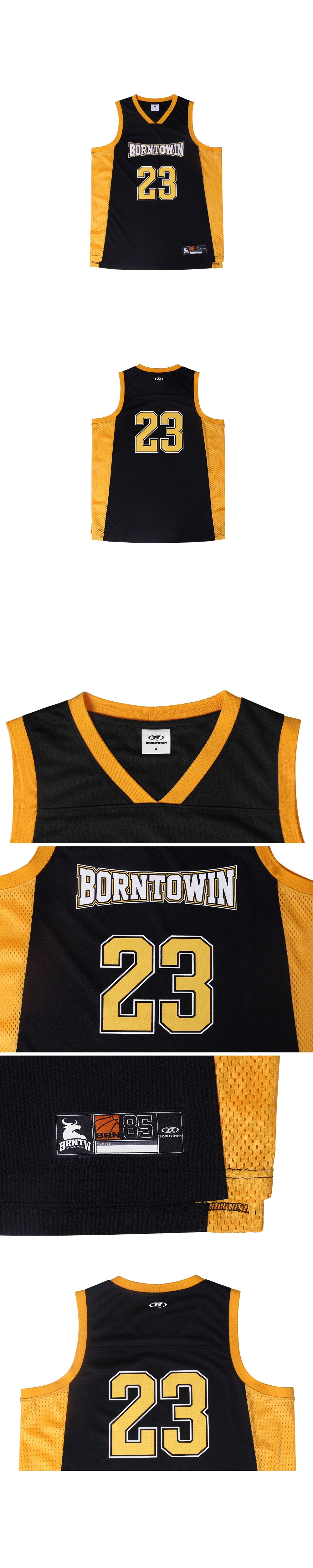 NUMBER 23 BASKETBALL SLEEVELESS [BLACK]