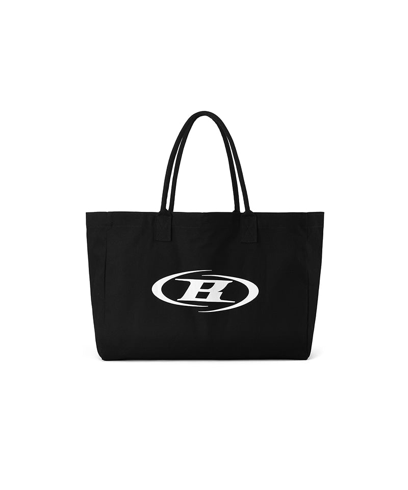 SYMBOL B LOGO SHOPPER BAG [BLACK]