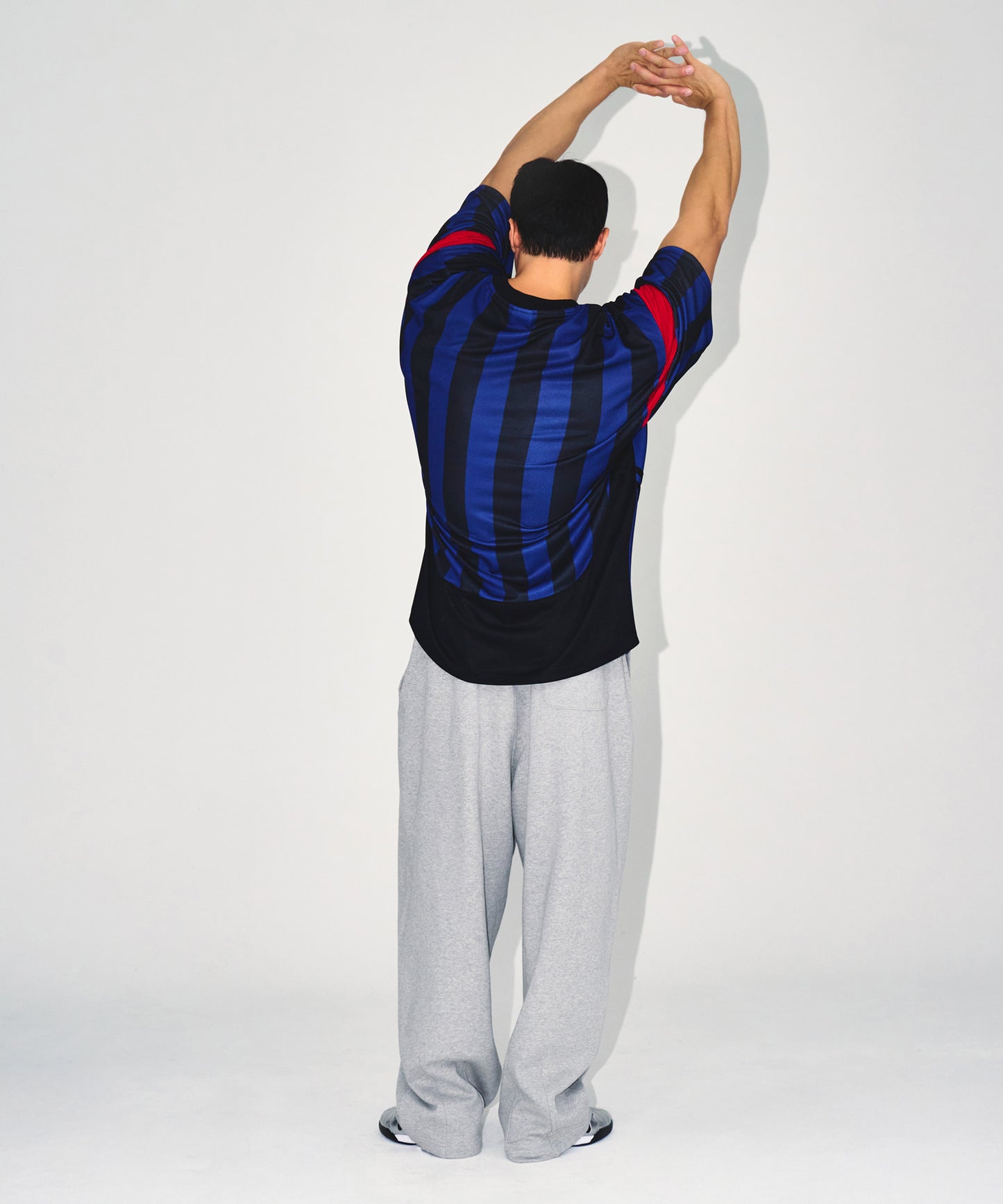 09 APPLIQUE RUGBY JERSEY T-SHIRTS [BLUE]