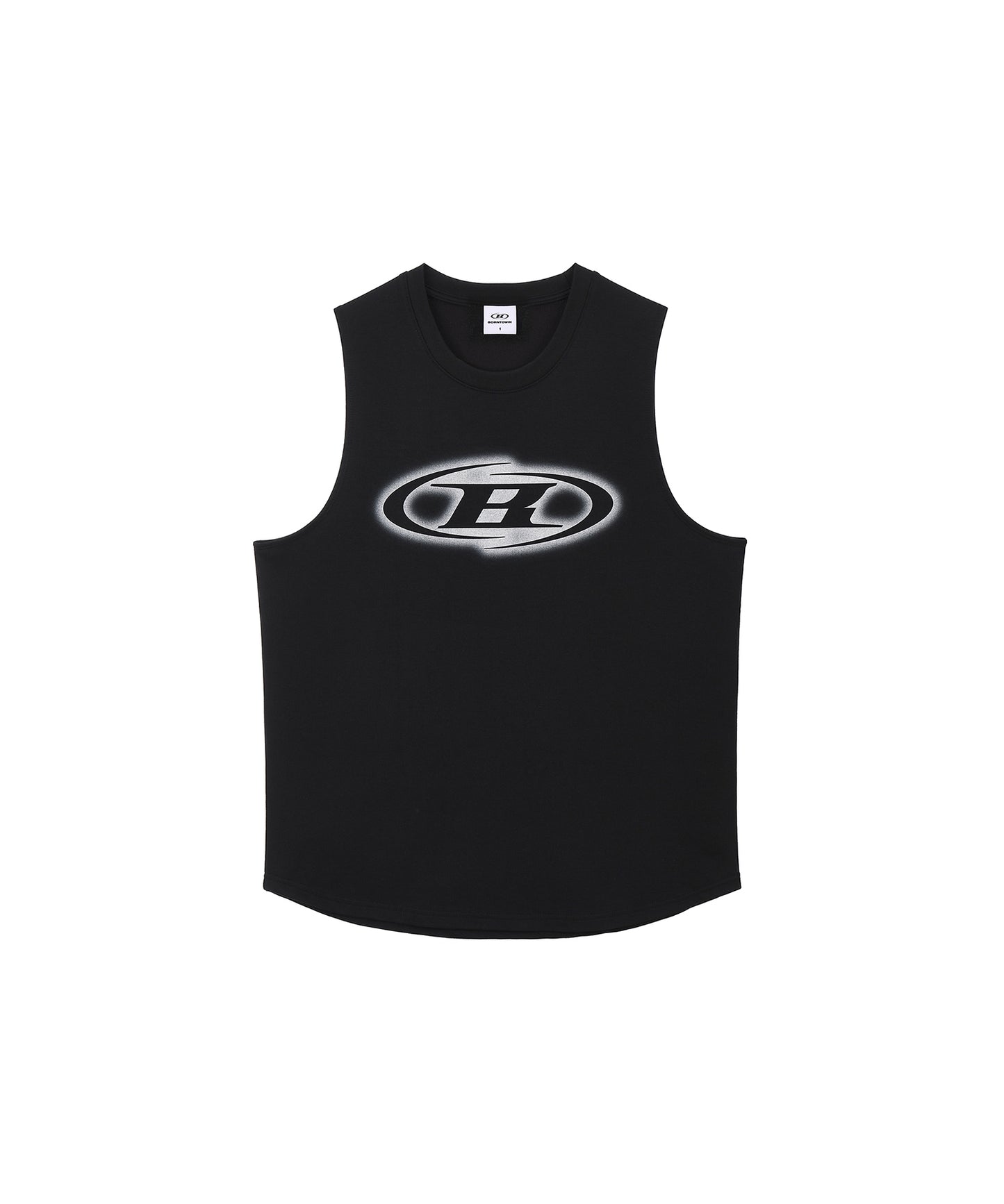 BIG SYMBOL COMFORT FIT SLEEVELESS [BLACK]