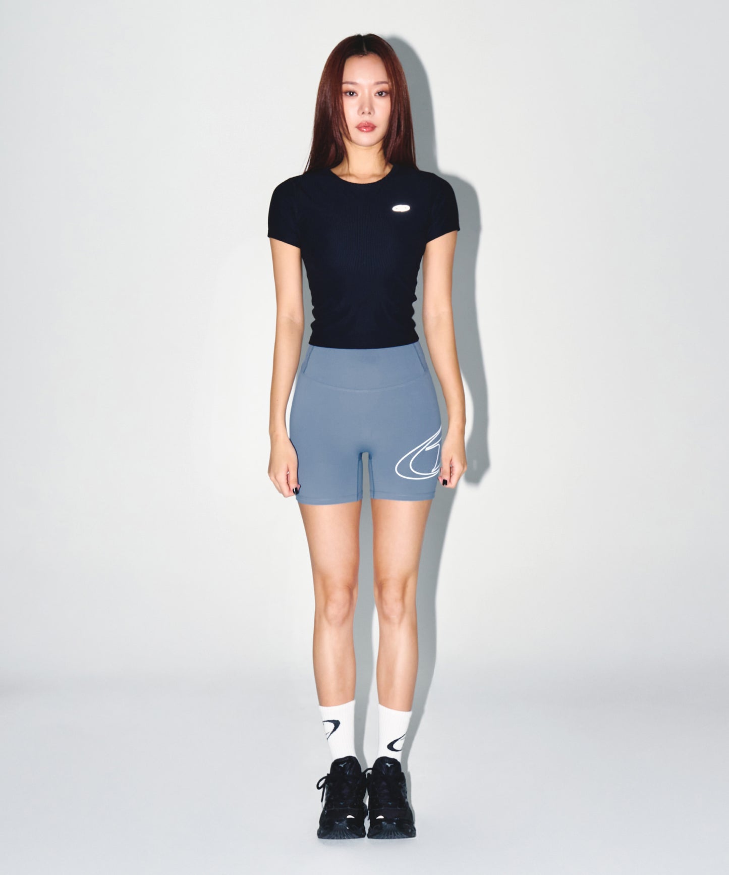 W STROKE B 3.5 BIKER SHORTS [BLUE]