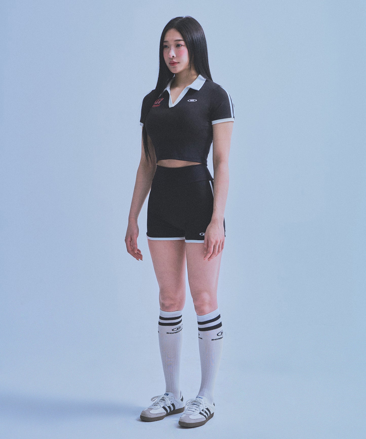 W BRNTW MICRO SHORTS [BLACK]
