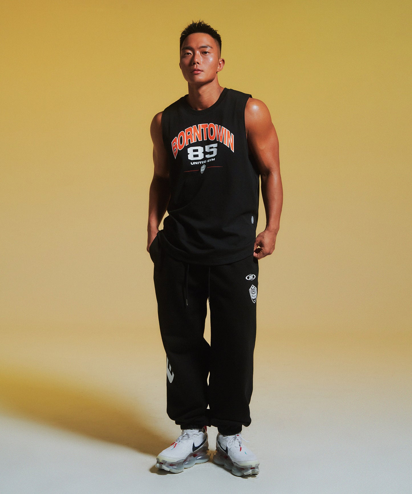 85 GYM COMFORT FIT SLEEVELESS [BLACK]