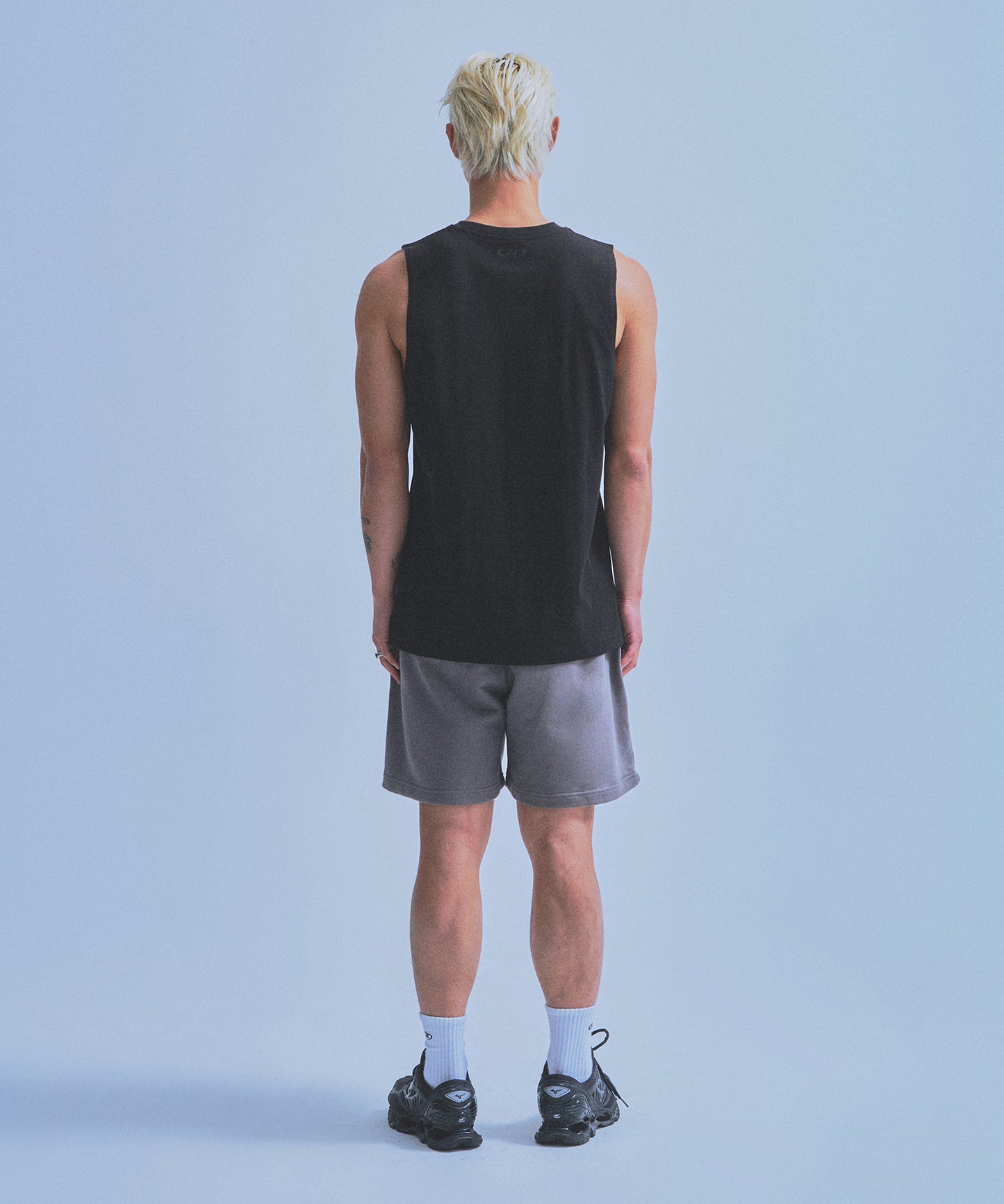 IN STOCK* TRIBAL COMFORT FIT SLEEVLESS [BLACK]
