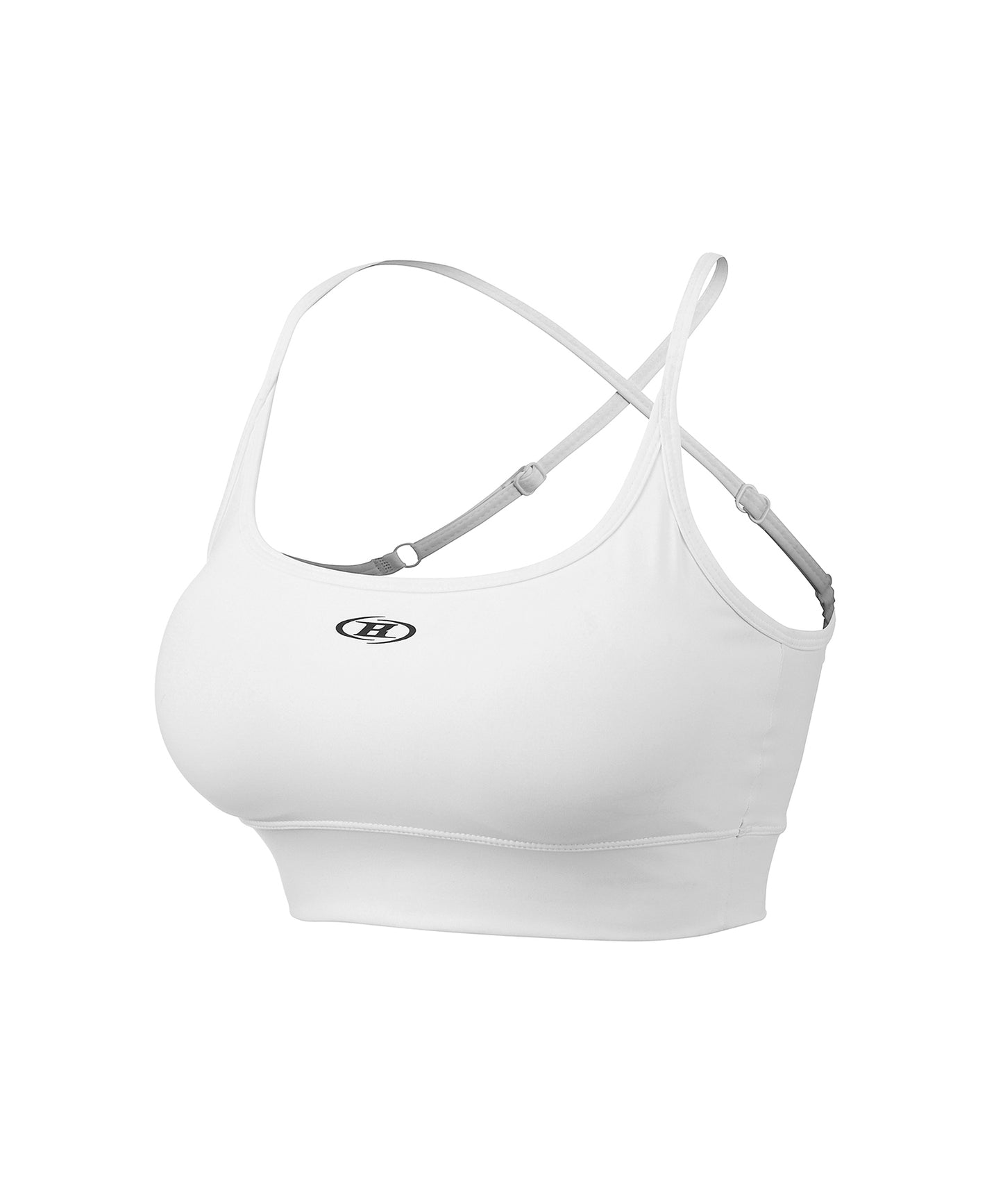 IN STOCK* W CROSS BACK BRA TOP [WHITE]