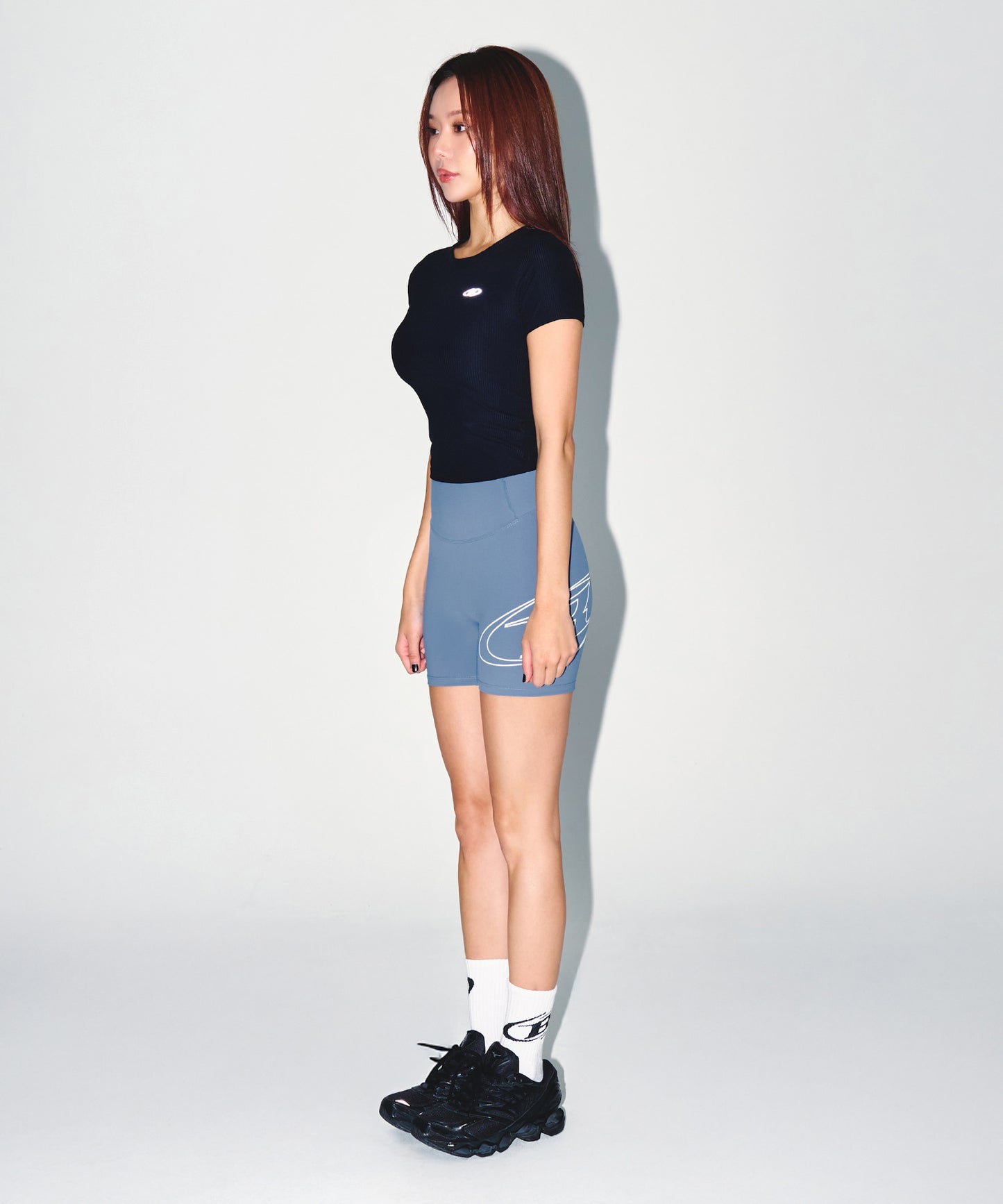 W STROKE B 3.5 BIKER SHORTS [BLUE]