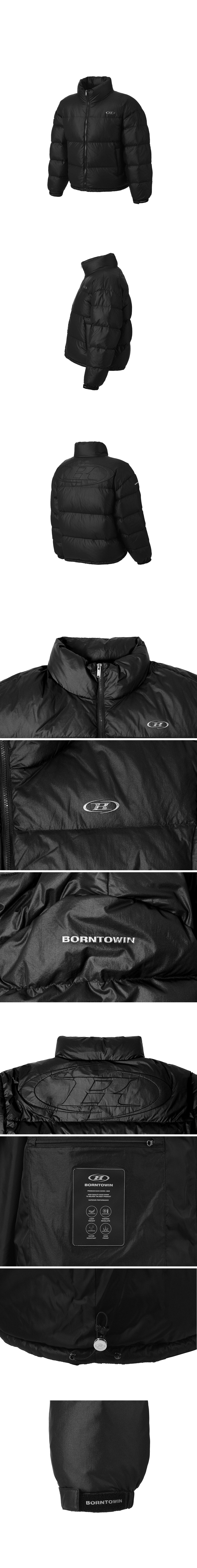 BIG SYMBOL PUFFER DOWN [BLACK]