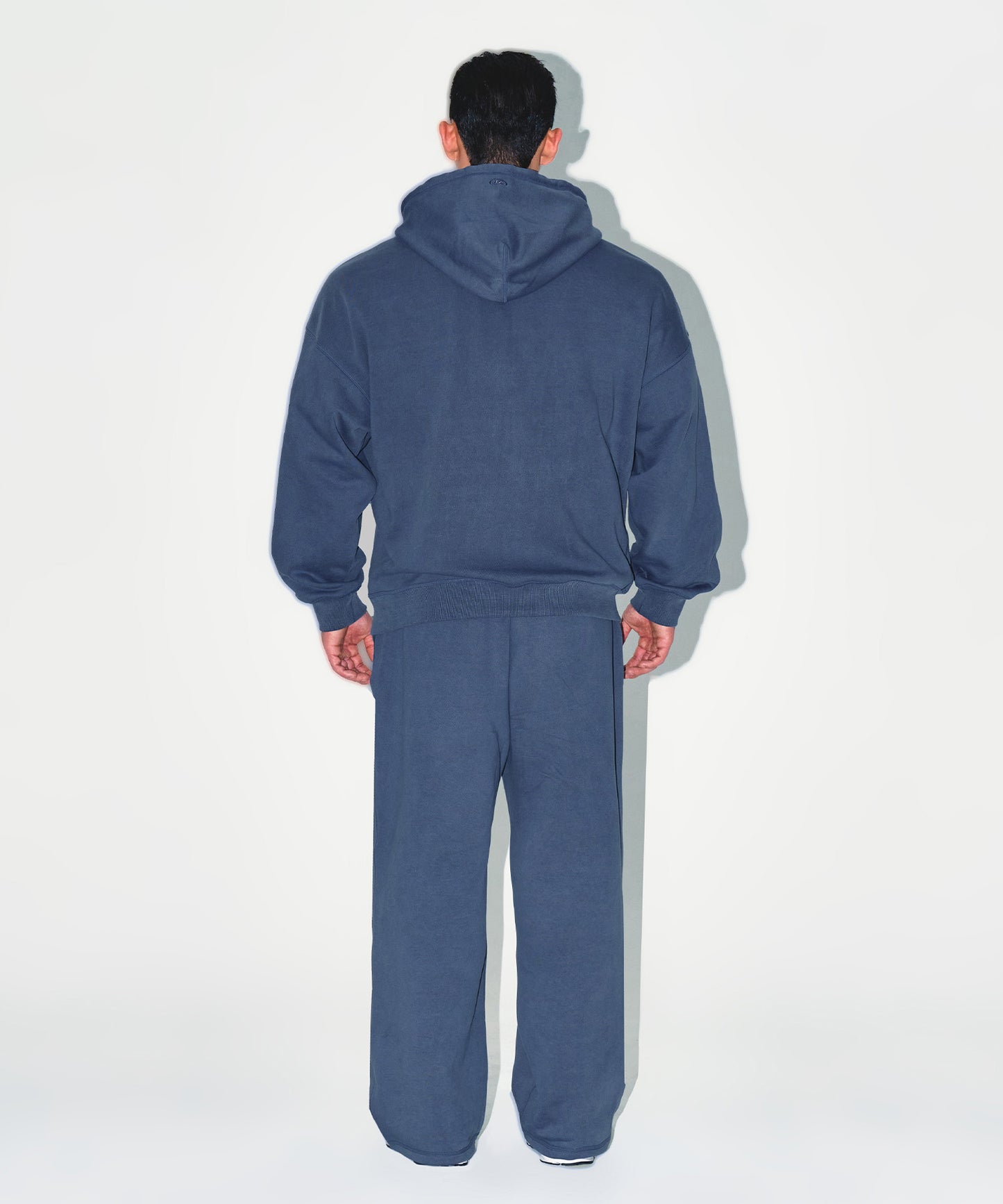 [12/16 Delivery] PIGMENT DYEING HOODIE ZIP-UP [BLUE]