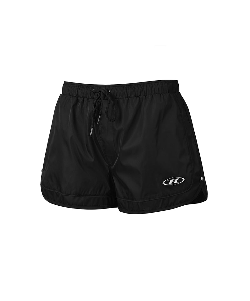 SYMBOL B PIPING WATER SHORTS [BLACK]