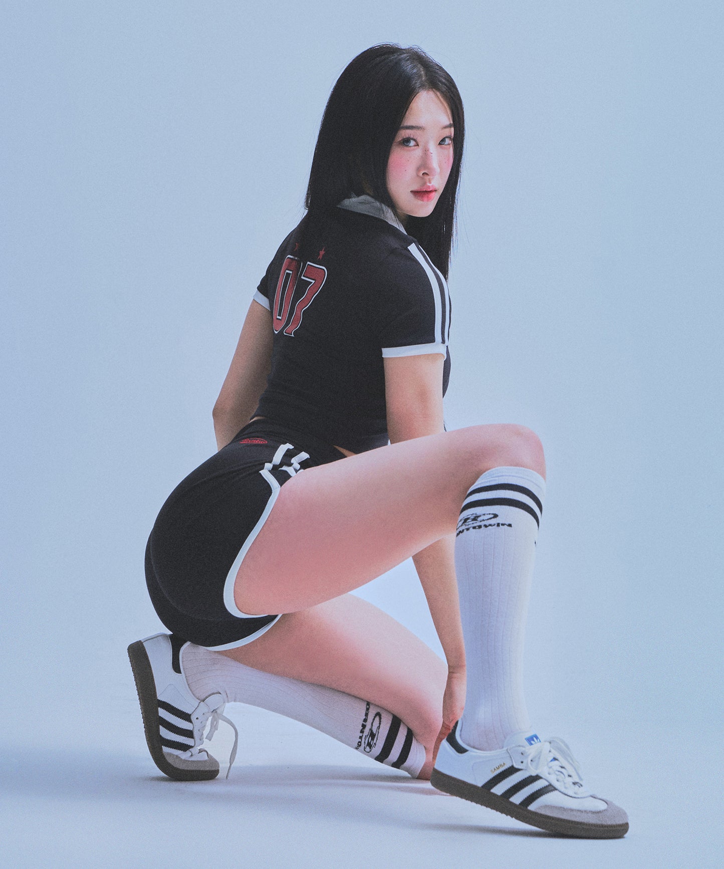 W BRNTW MICRO SHORTS [BLACK]