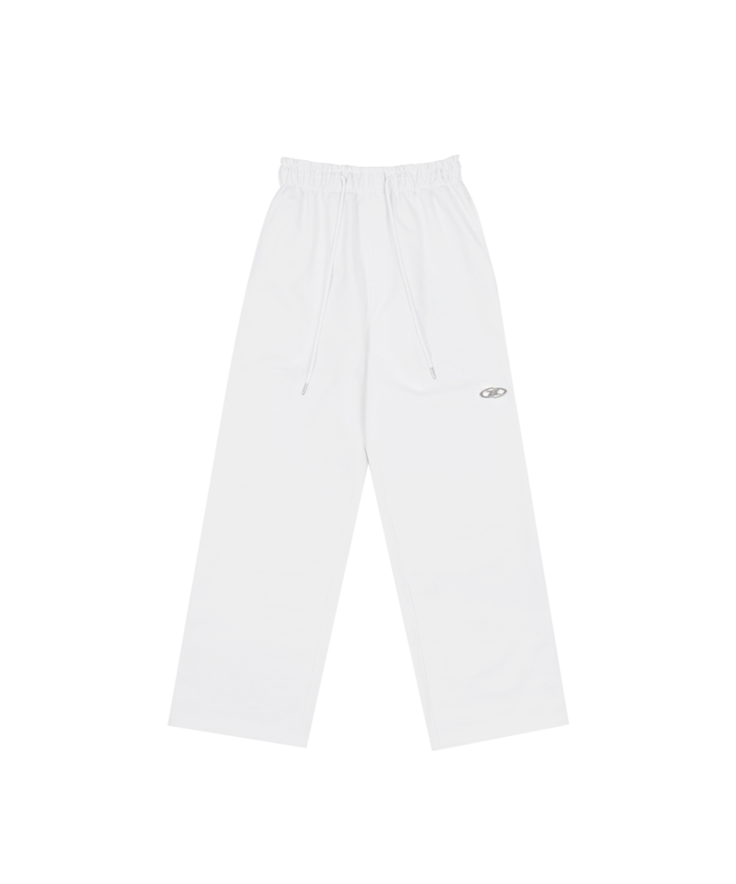 B CHROME SEMI WIDE PANTS [IVORY]