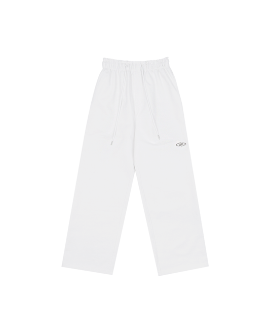 B CHROME SEMI WIDE PANTS [IVORY]