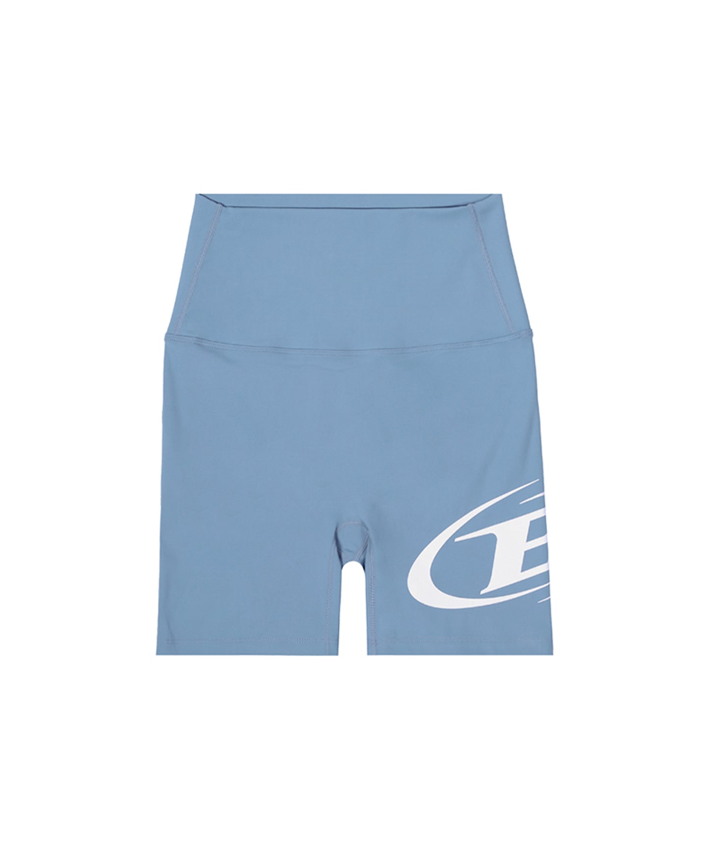 B LOGO 3.5 BIKER SHORTS [BLUE]