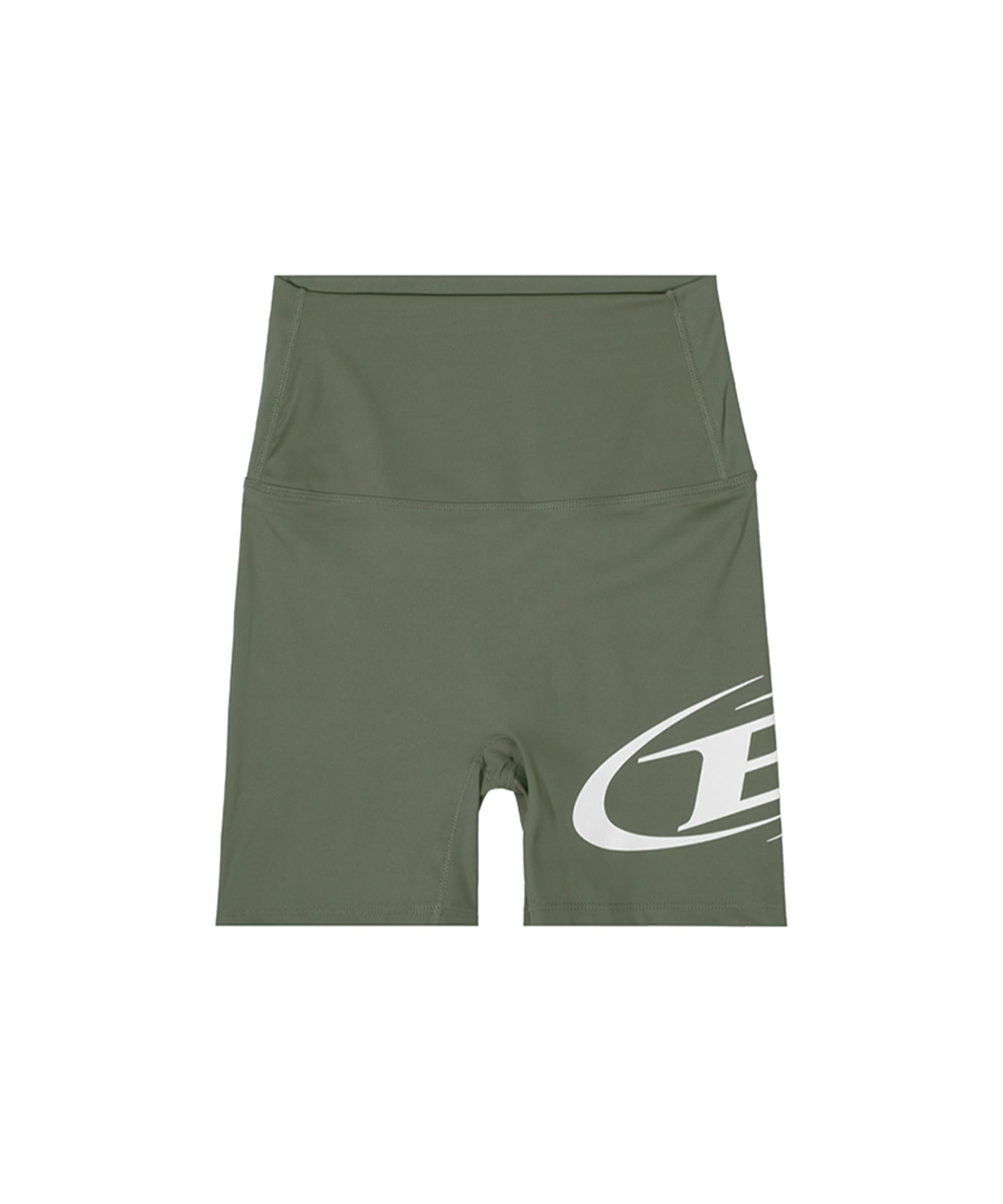 B LOGO 3.5 BIKER SHORTS [KHAKI]