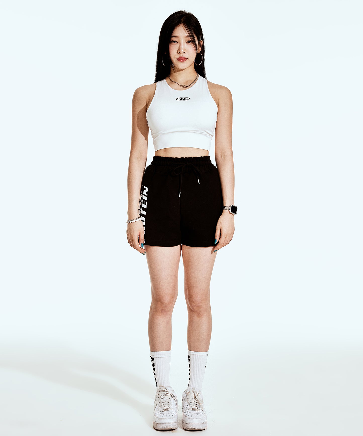 B SYMBOL TANK TOP [WHITE]