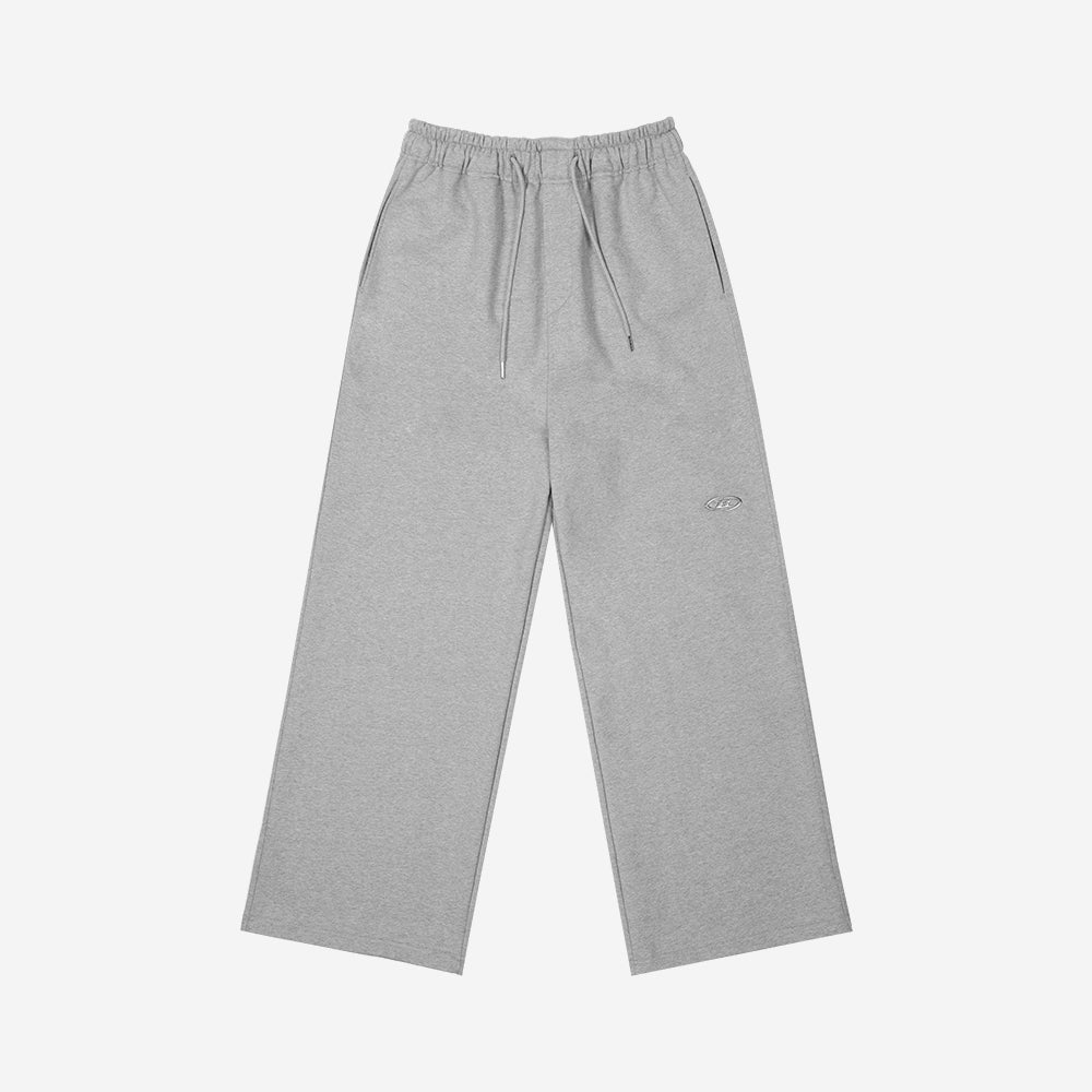 CHROME B LOGO WIDE PANTS [MELANGE GREY]