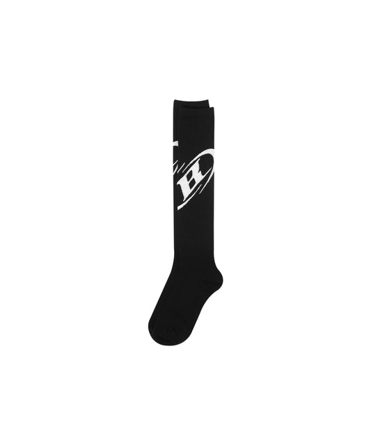 BIG B LOGO KNEE SOCKS [BLACK]